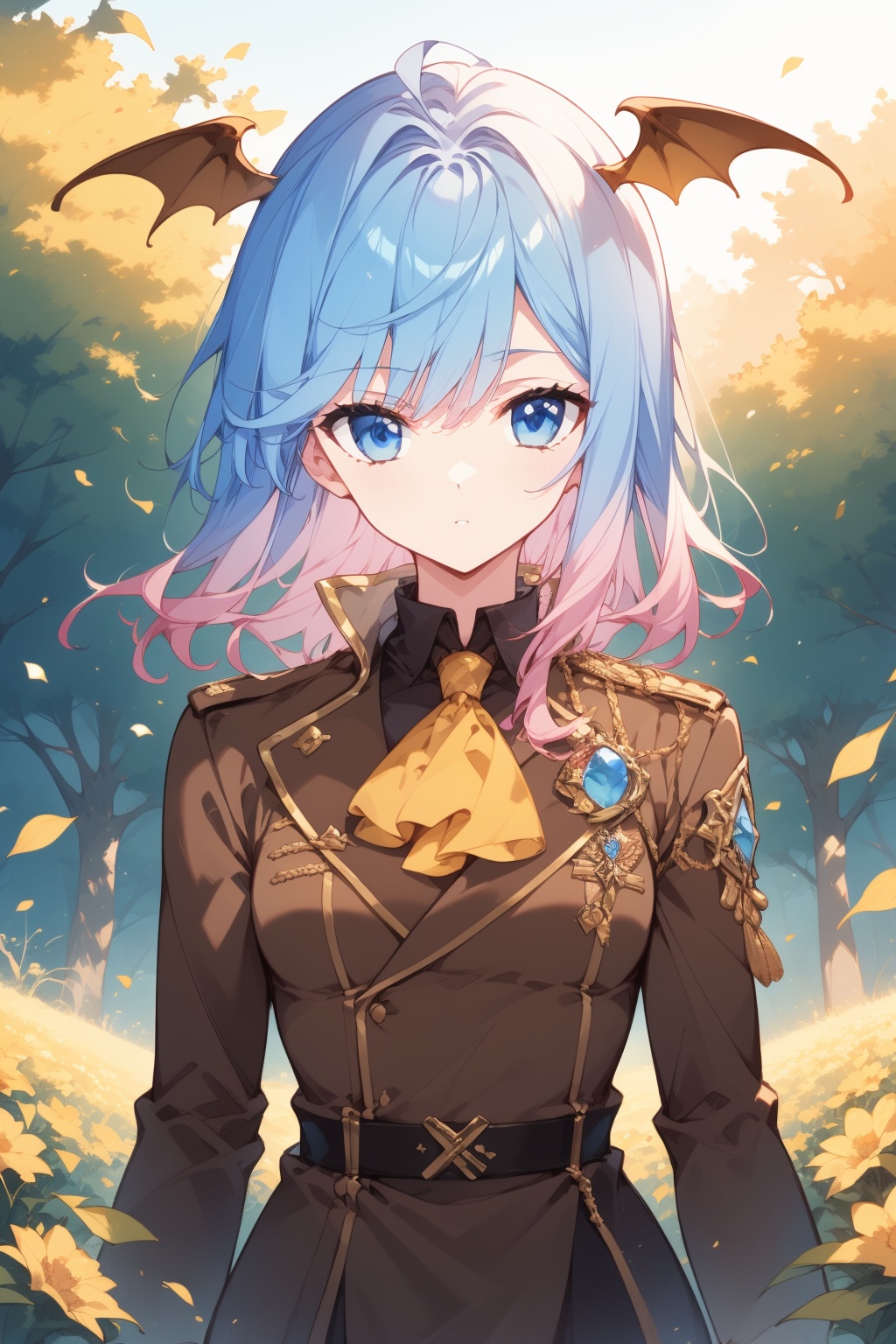 flower field,  1girl,  solo on Tensor.Art