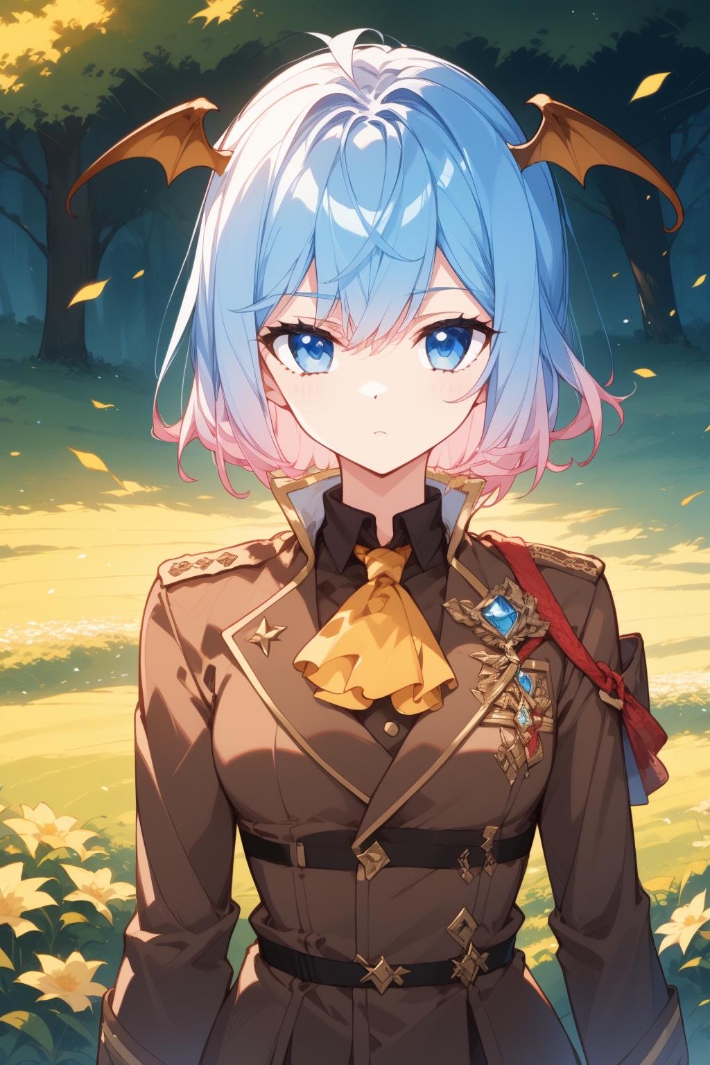flower field,  1girl,  solo on Tensor.Art