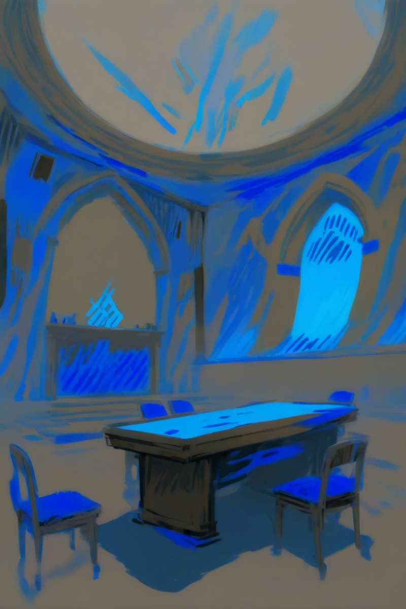 lineart,  blue oil pastel sketch on simple background,  anime style on Tensor.Art