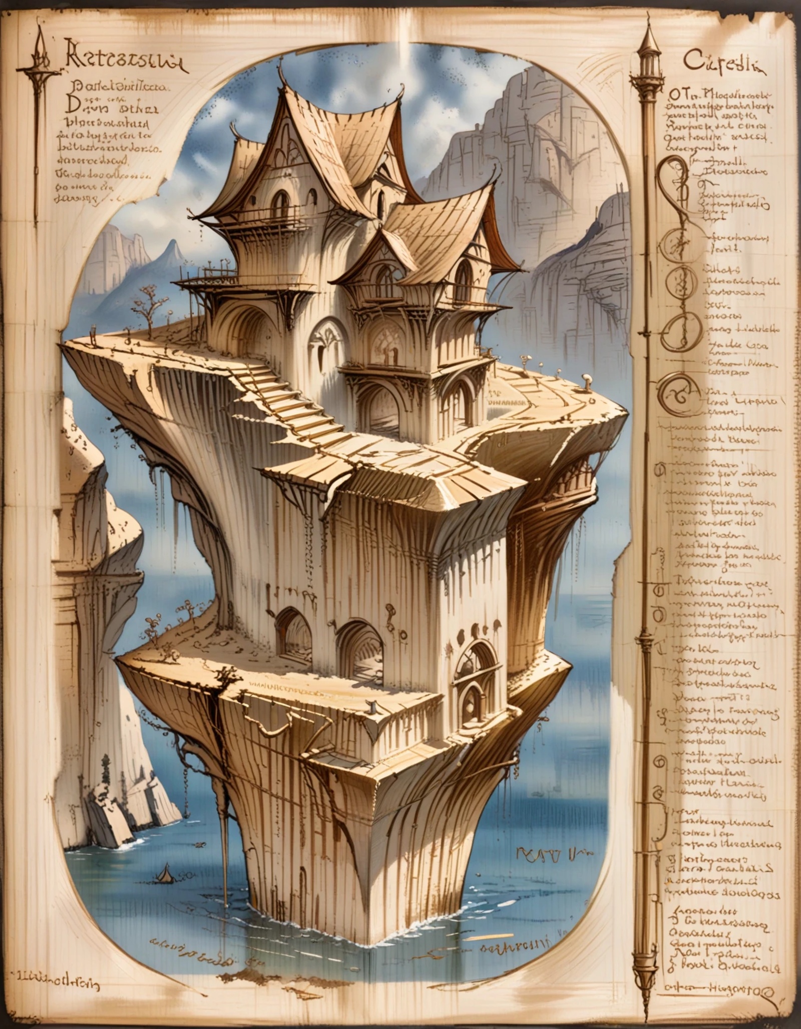 Cliffs on Tensor.Art