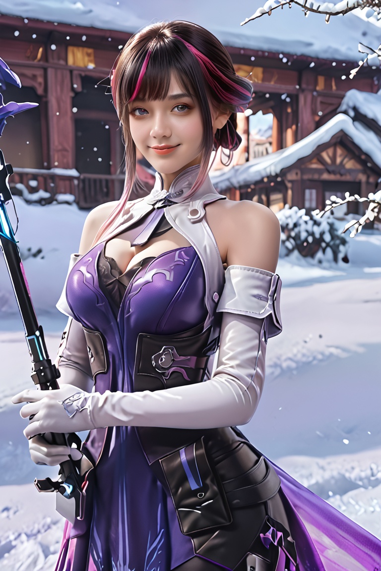 1girl,  solo,  breasts on Tensor.Art