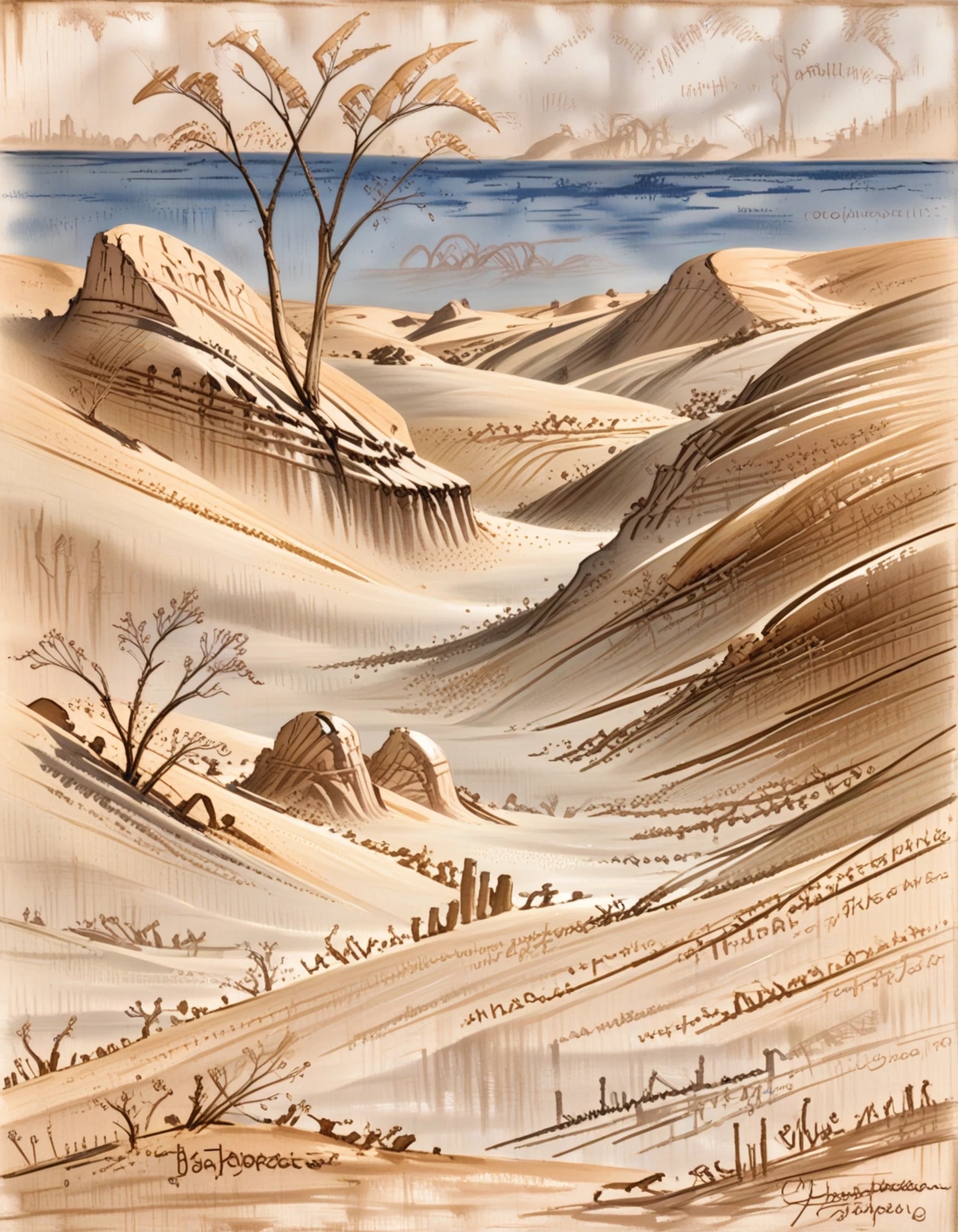 Desert on Tensor.Art