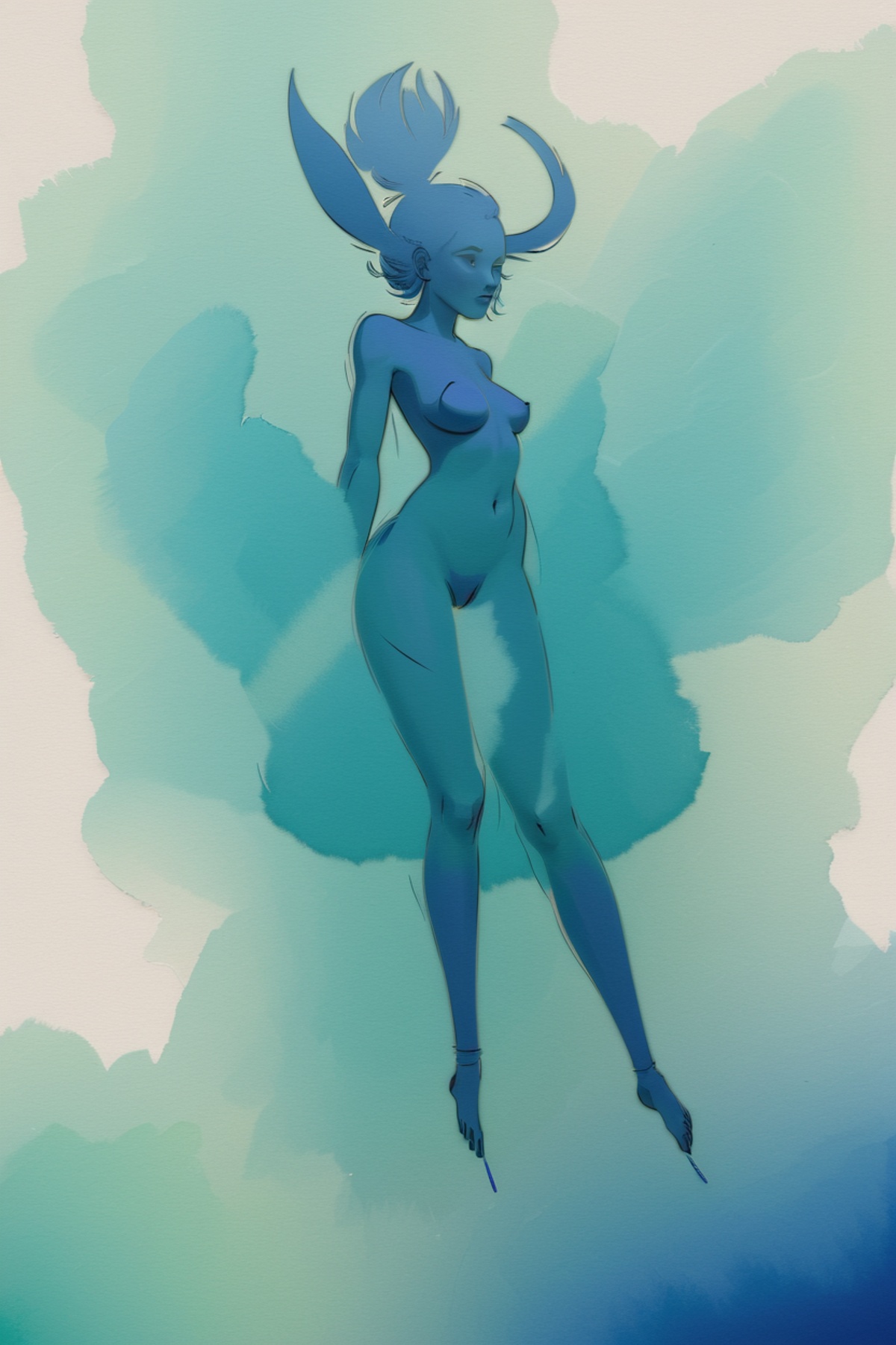 noon,  scenery,  in a Kinderwhore Deep Crater Shadows1girl on Tensor.Art
