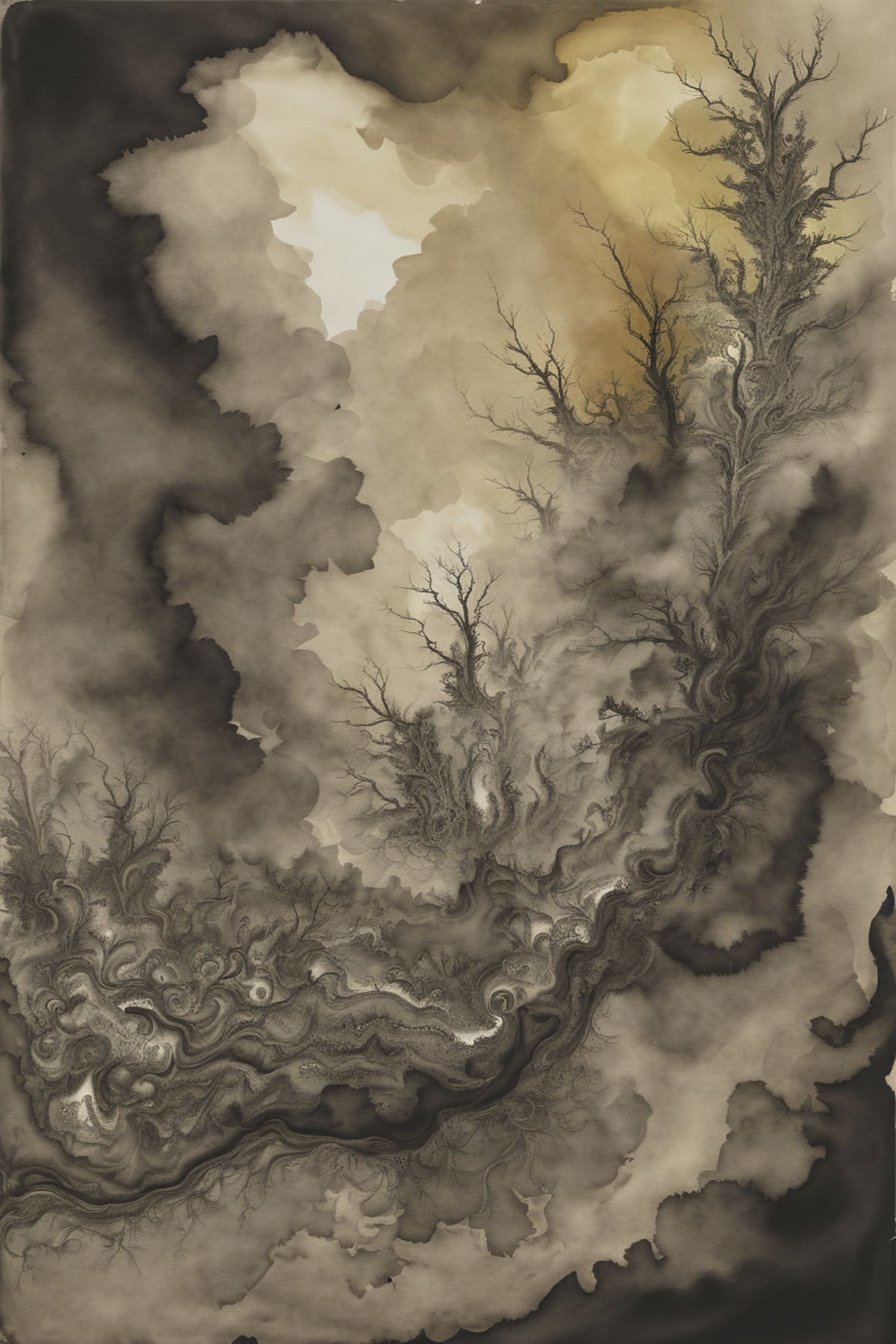 noon,  scenery,  infernal Psychedelica Ancient Impact Basins on Tensor.Art