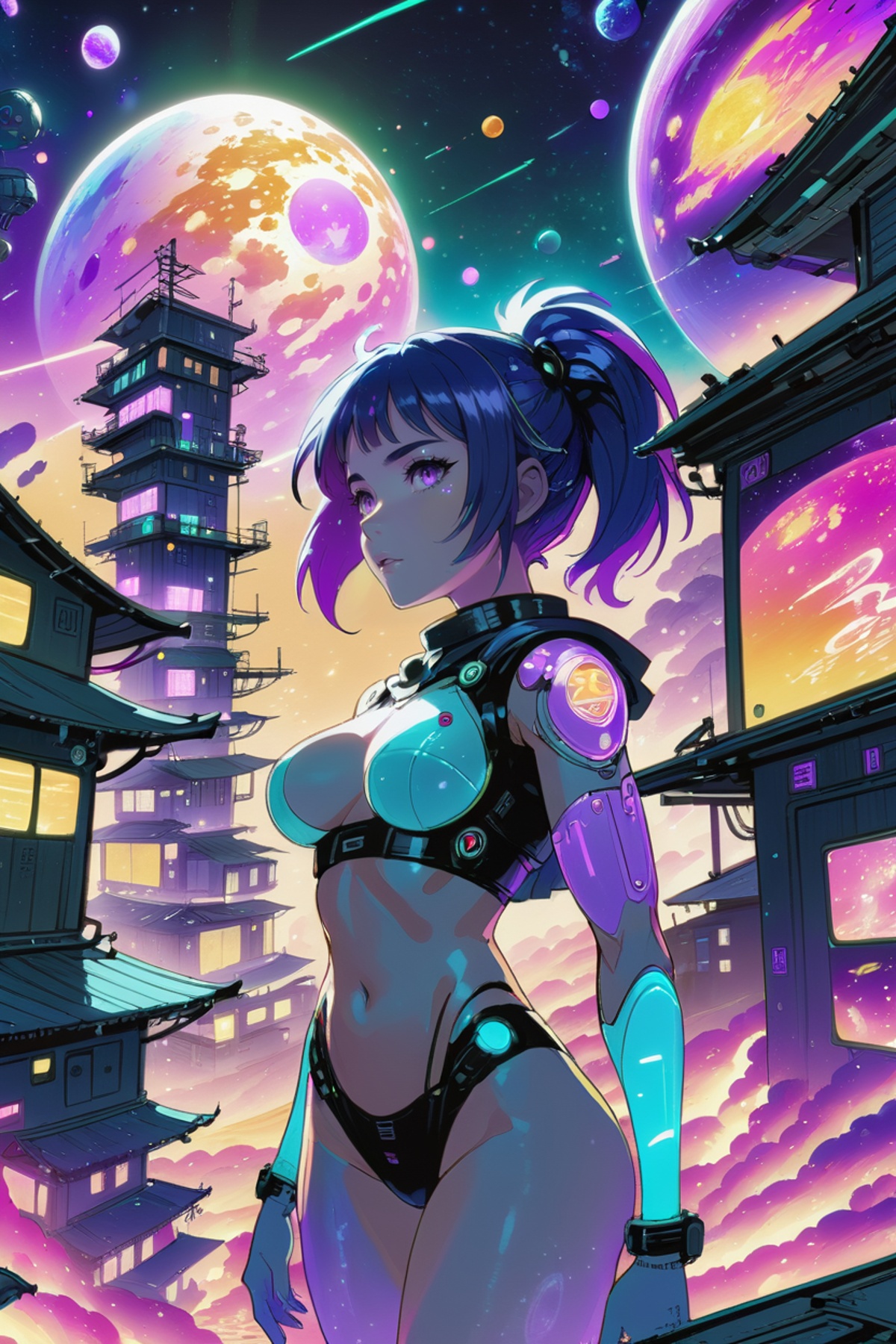 anime style,  cyberpunk,  fantasy on Tensor.Art
