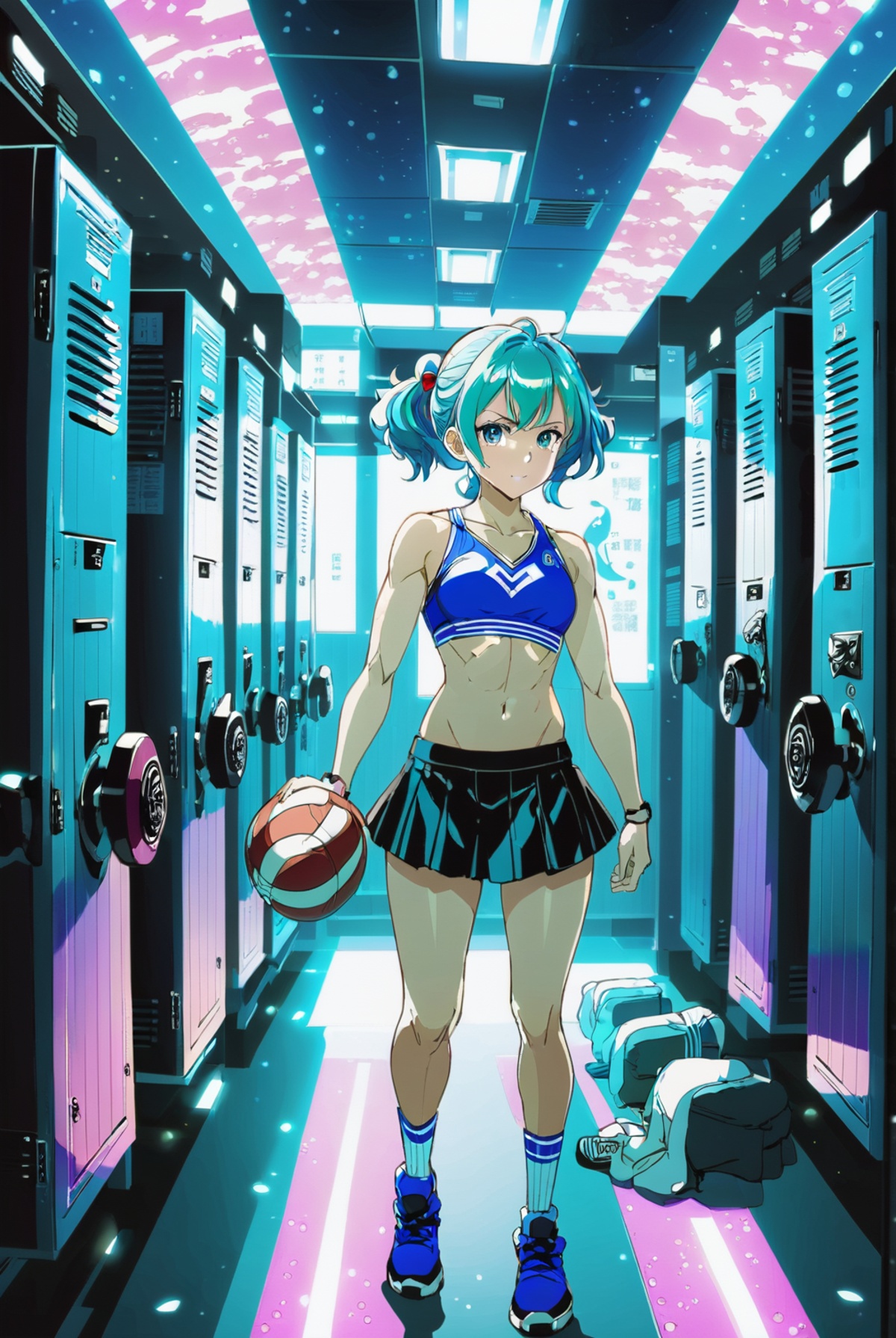 anime style,  ,  well-lit interior on Tensor.Art