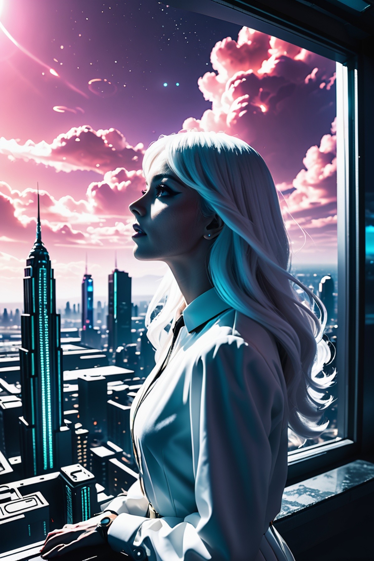 photograph,  cinematic color grading,  scifi on Tensor.Art