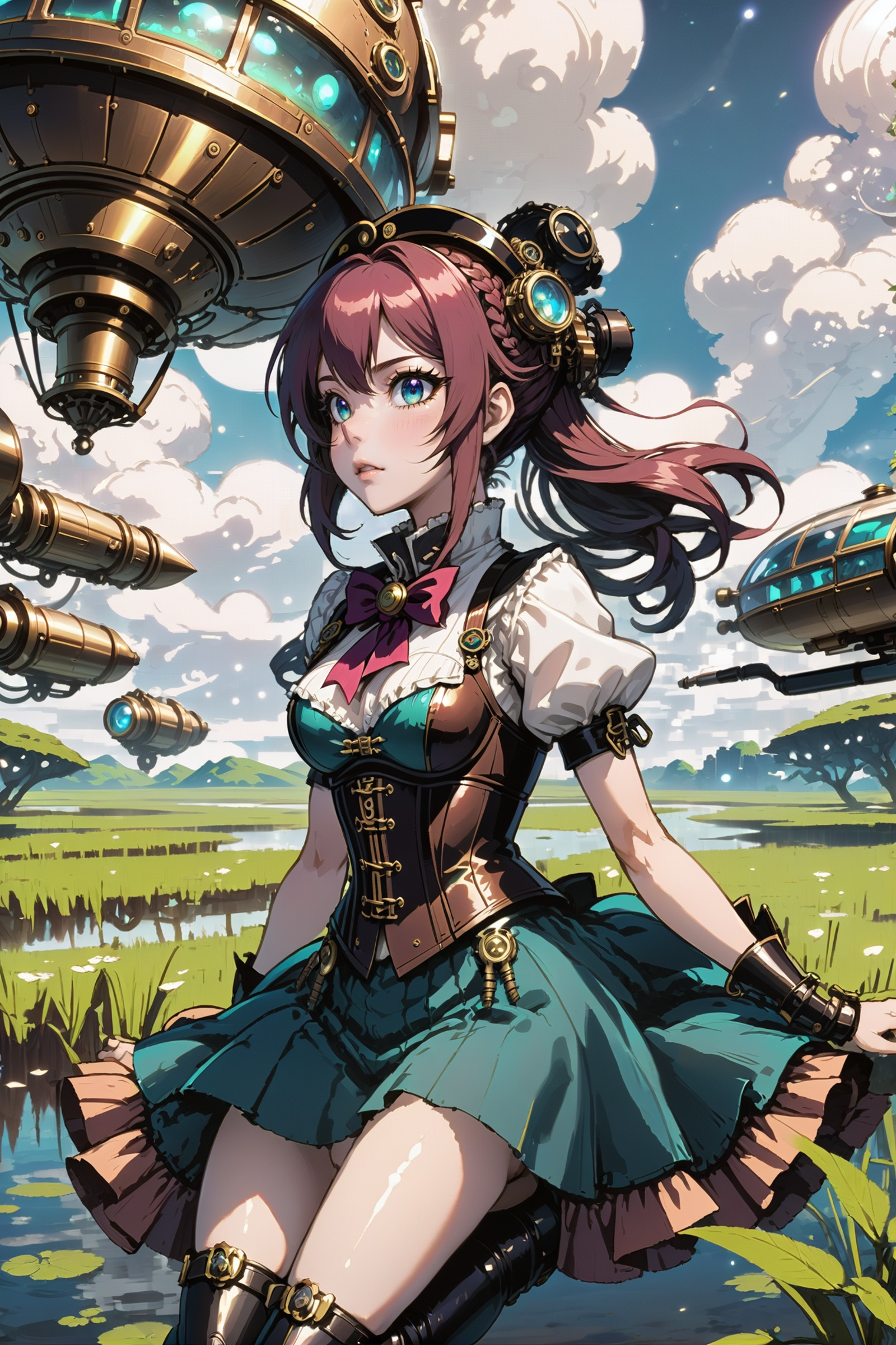 anime style,  steampunk,  scifi on Tensor.Art