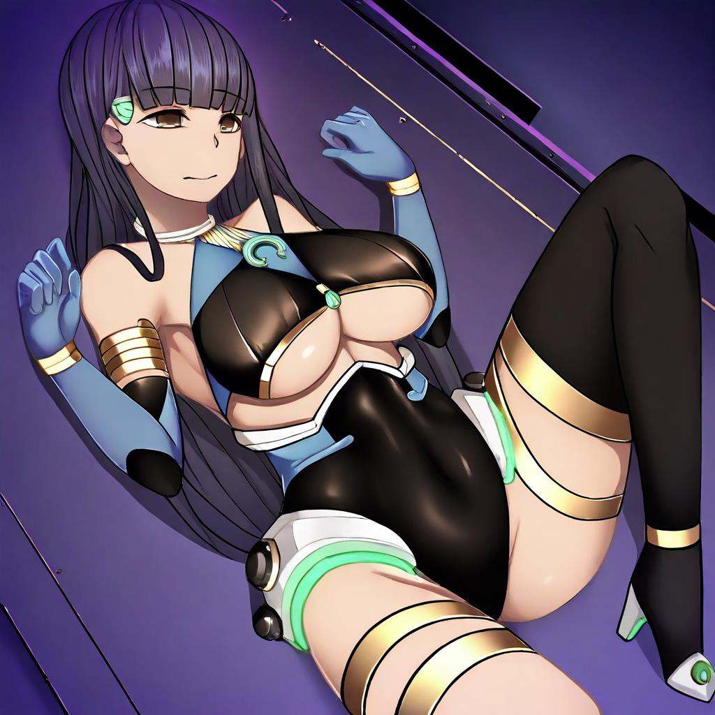 HTS_SHIZUKU,  Quiet_Aqua,  black hair on Tensor.Art