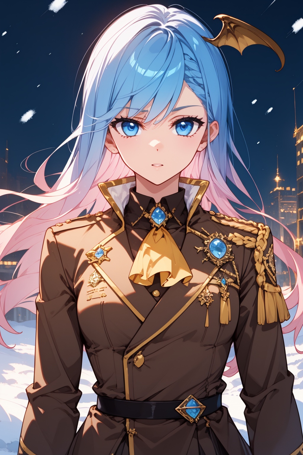 Snow,  Snow,  1girl on Tensor.Art