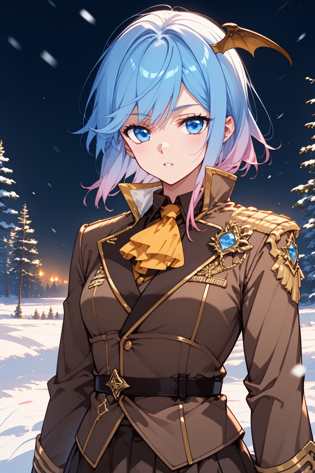 Snow,  Snow,  1girl on Tensor.Art