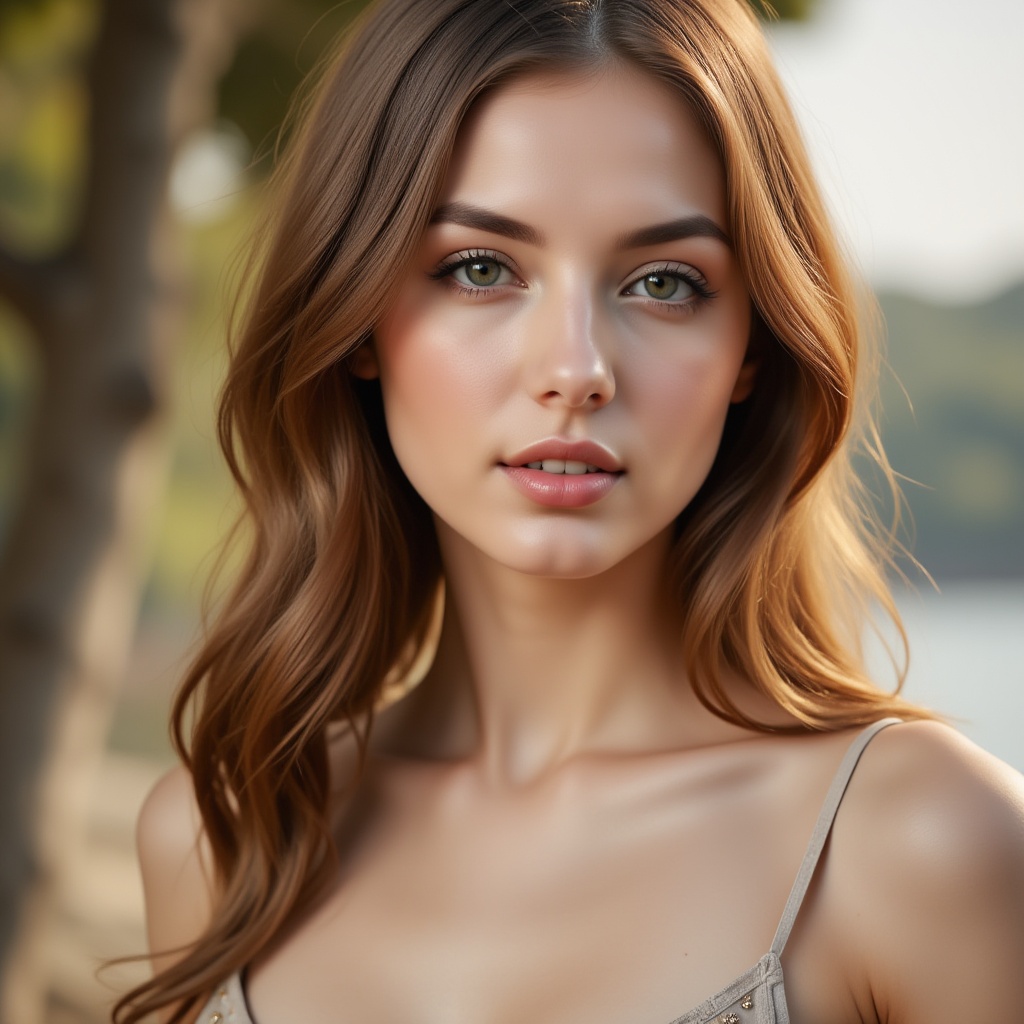 1 beautiful girl,  photo realistic on Tensor.Art