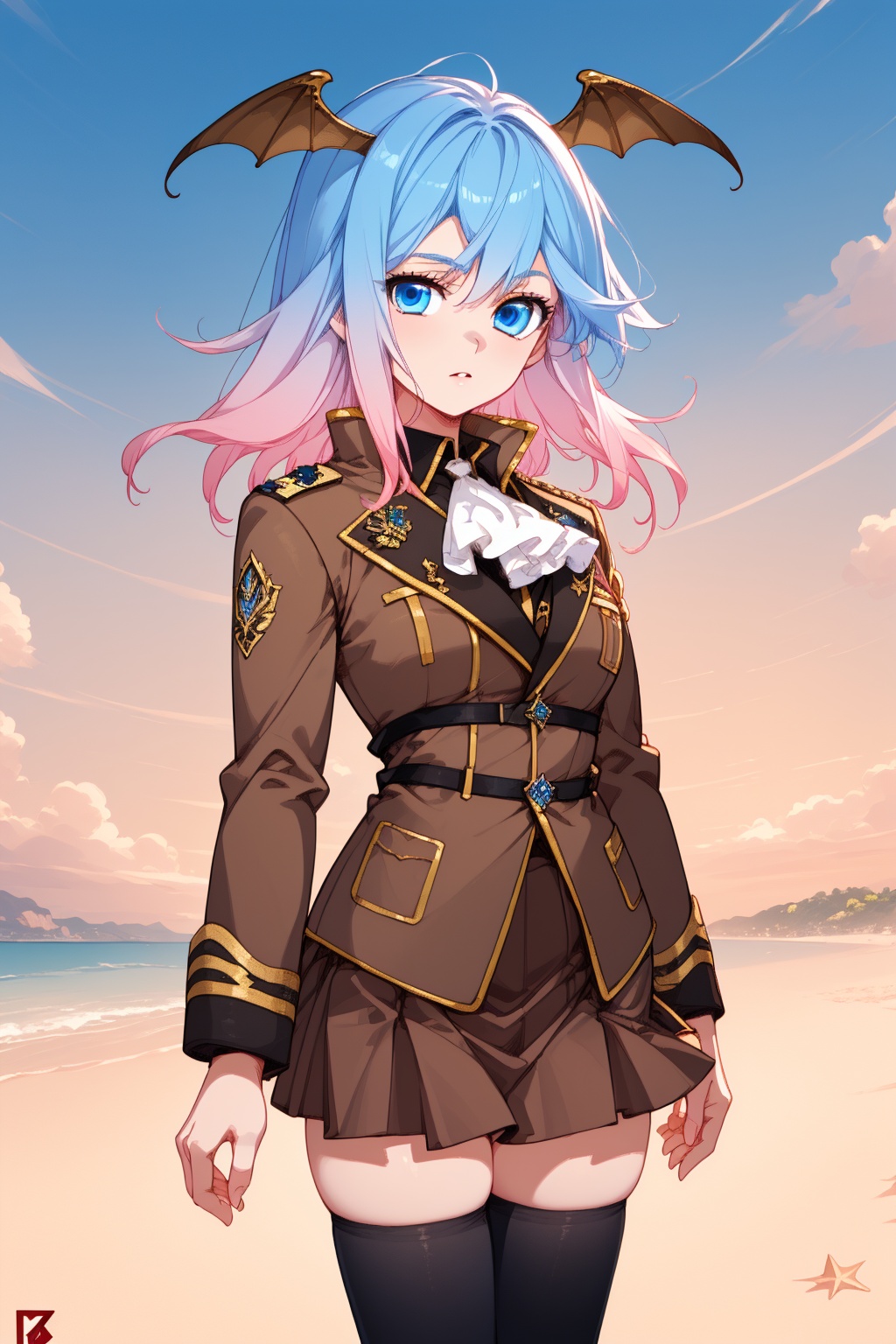 1girl,  solo,  blue eyes on Tensor.Art