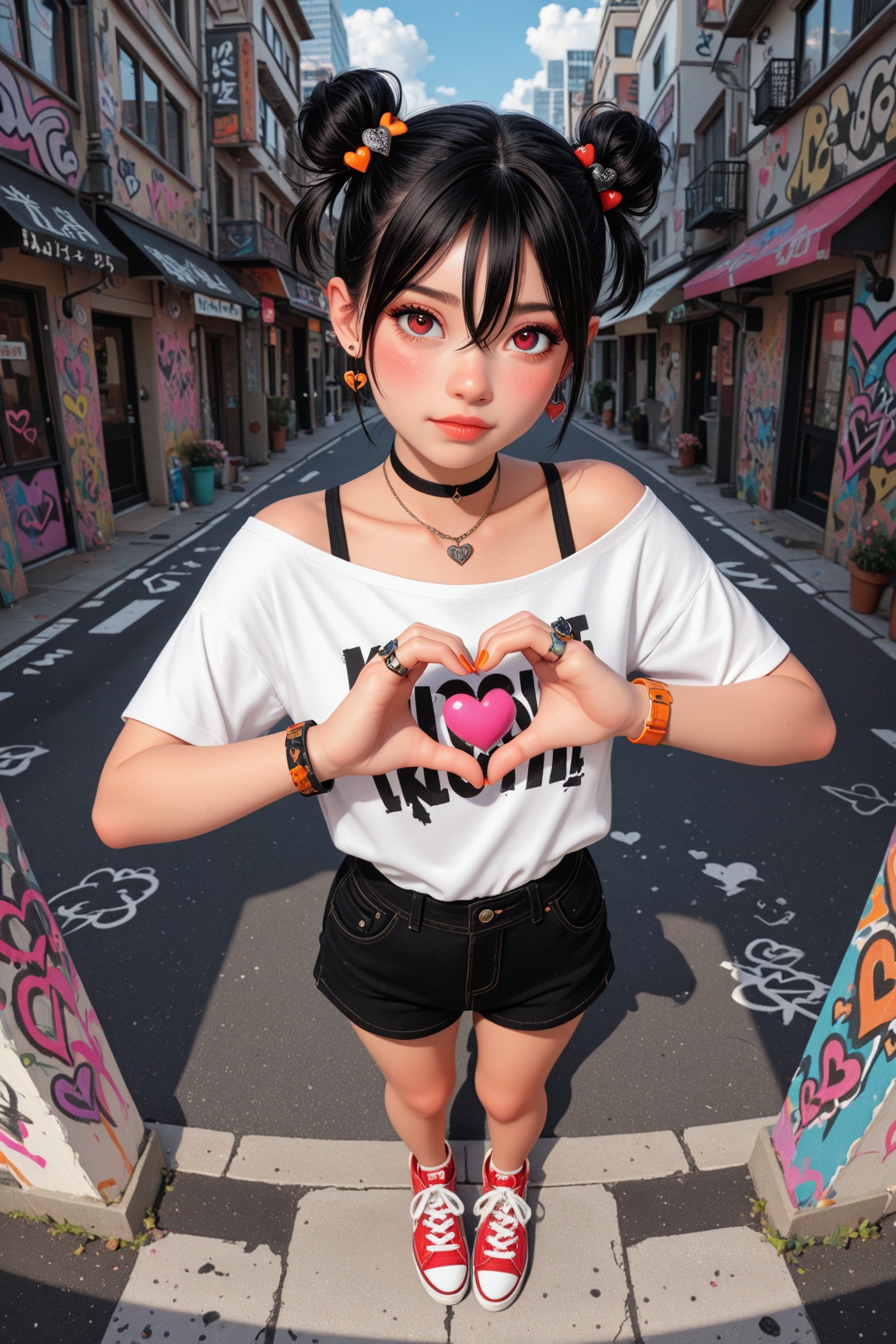 1girl,  looking at viewer,  blush on Tensor.Art