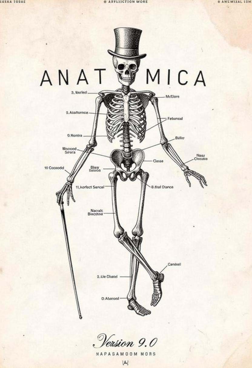 an anatomica engraving drawing of,  ,  anatomica on Tensor.Art