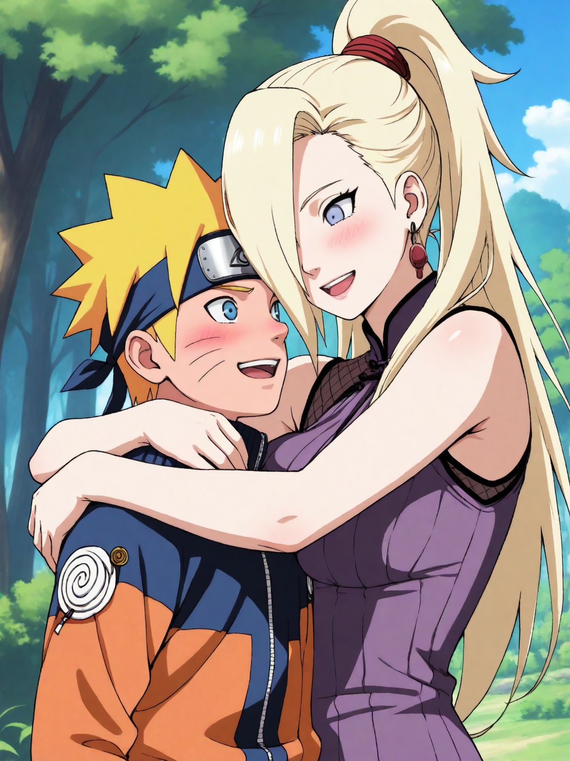 uzumaki naruto,  1girl,  long hair on Tensor.Art