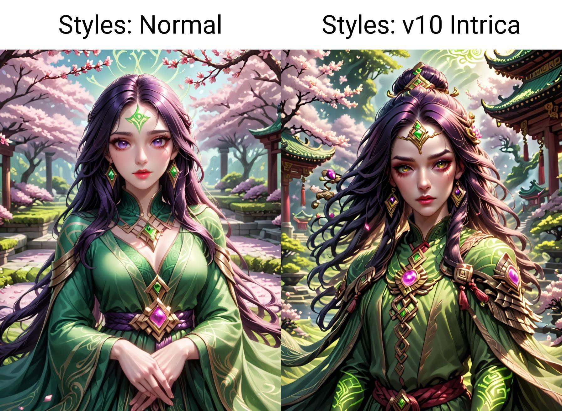 Karma from League of Legends,  enlightened one,  long dark hair on Tensor.Art