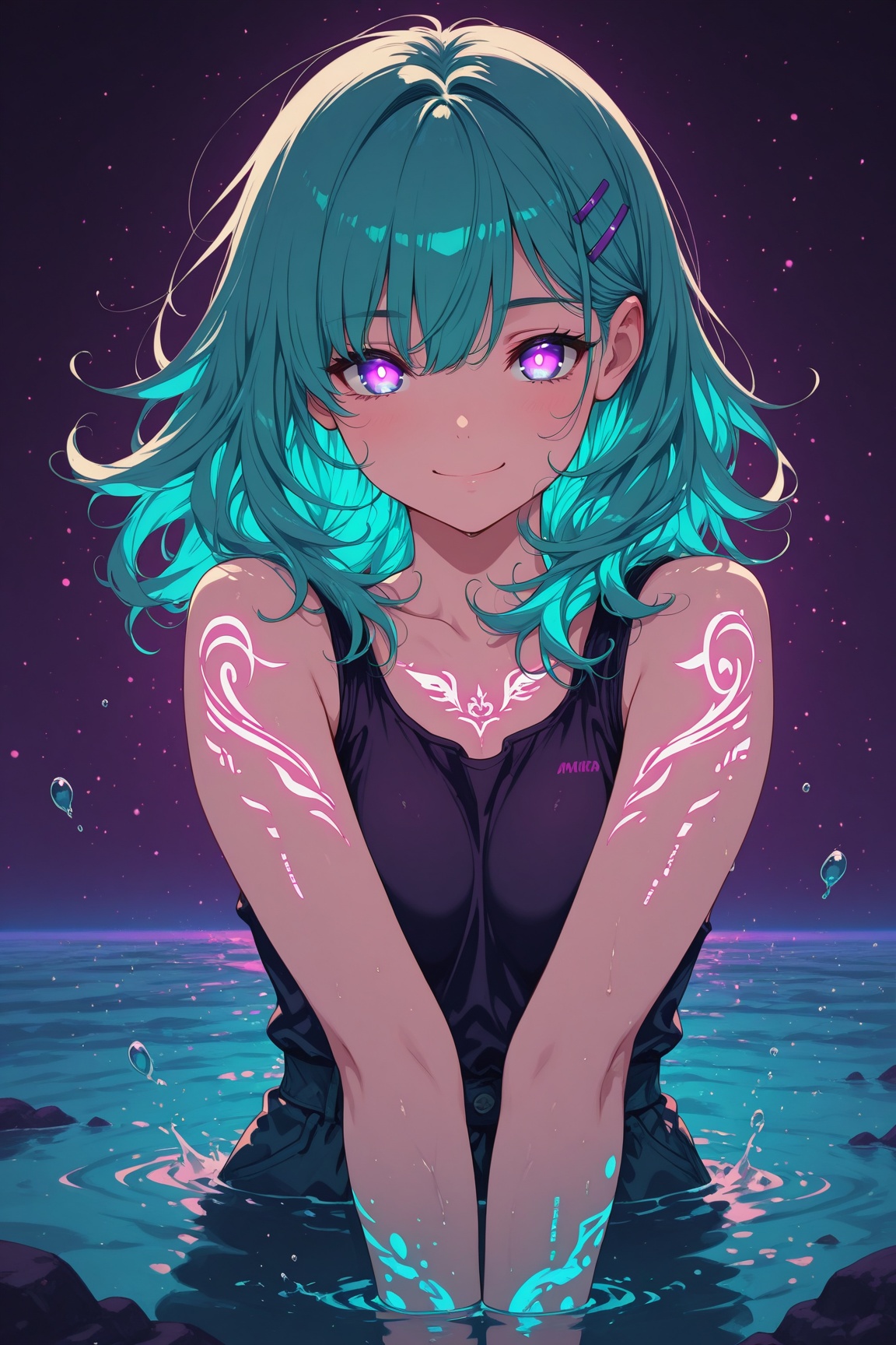 girl,  long hair,  medium hair on Tensor.Art