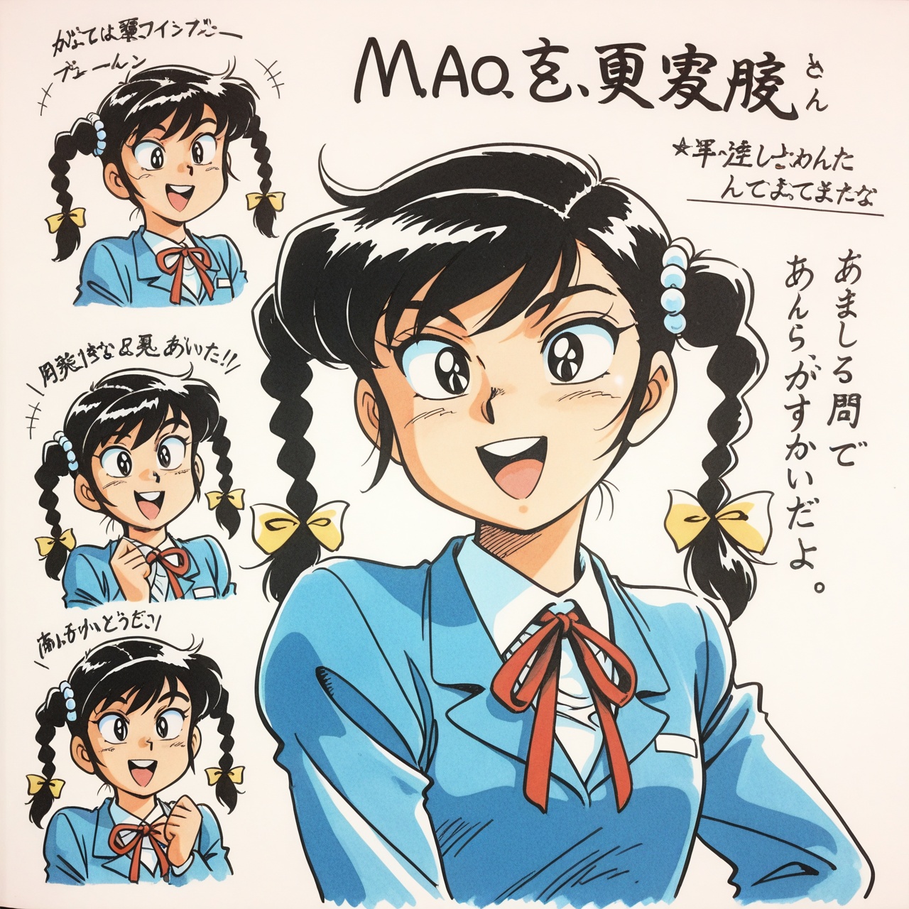misao,  1girl,  colored on Tensor.Art