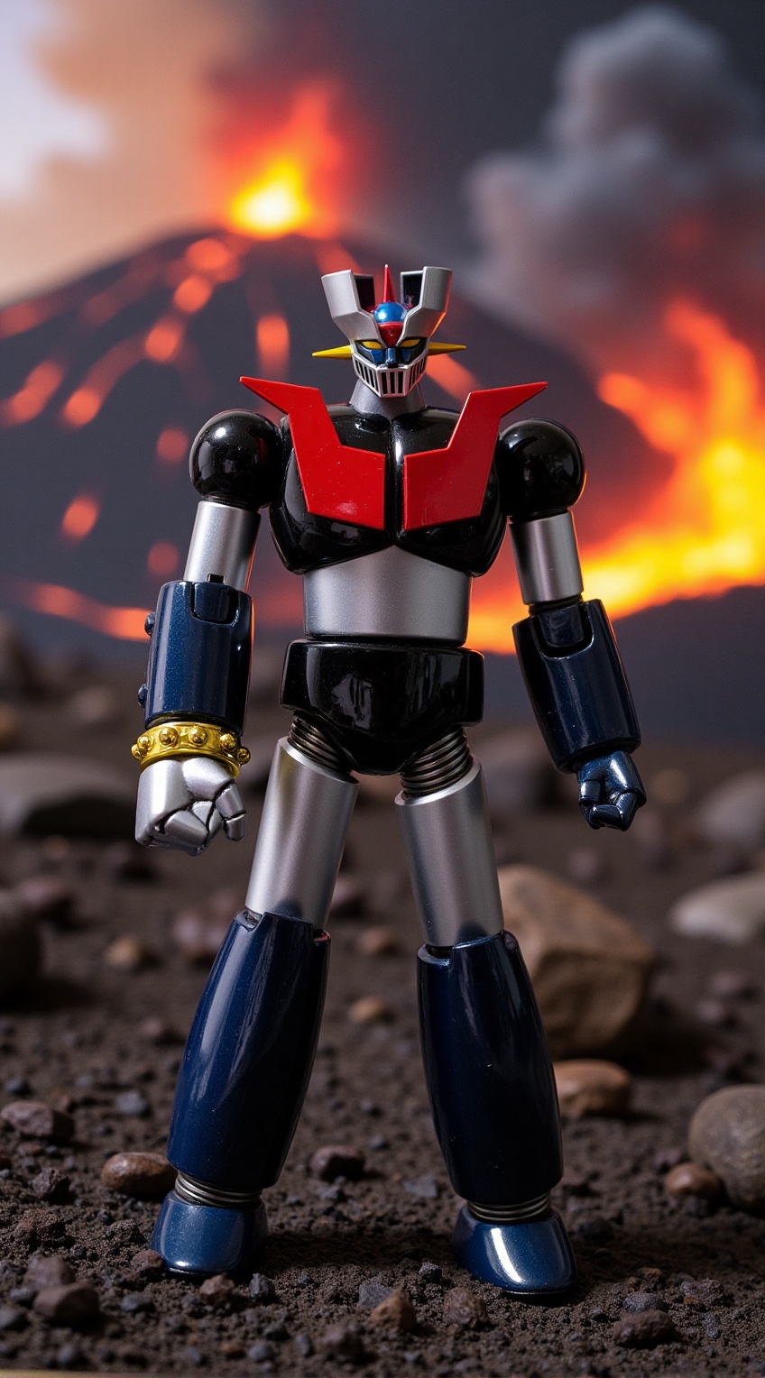 Mazinger Z standing,  Super robot,  mecha on Tensor.Art