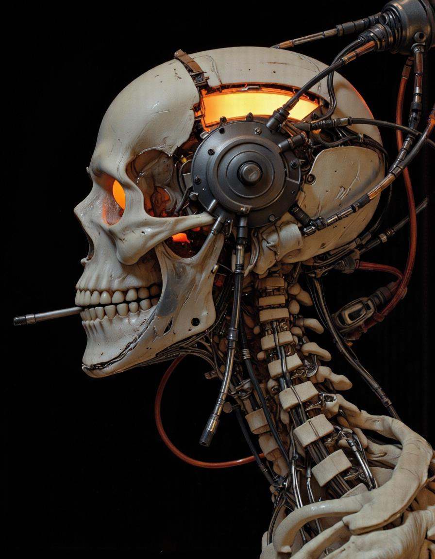 Solo,  teeth,  black_background on Tensor.Art