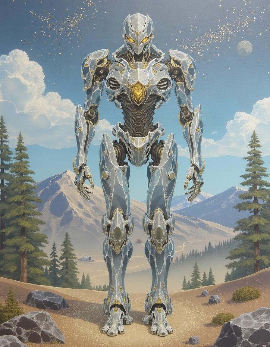a dinhng style painting,  stardust translucent,  ethereal on Tensor.Art