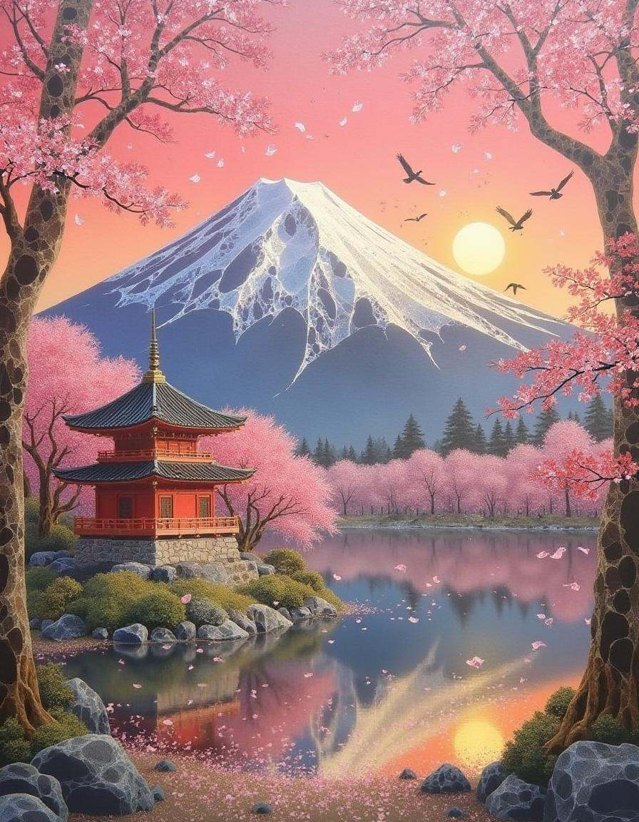 a dinhng style painting,  stardust translucent,  ethereal on Tensor.Art