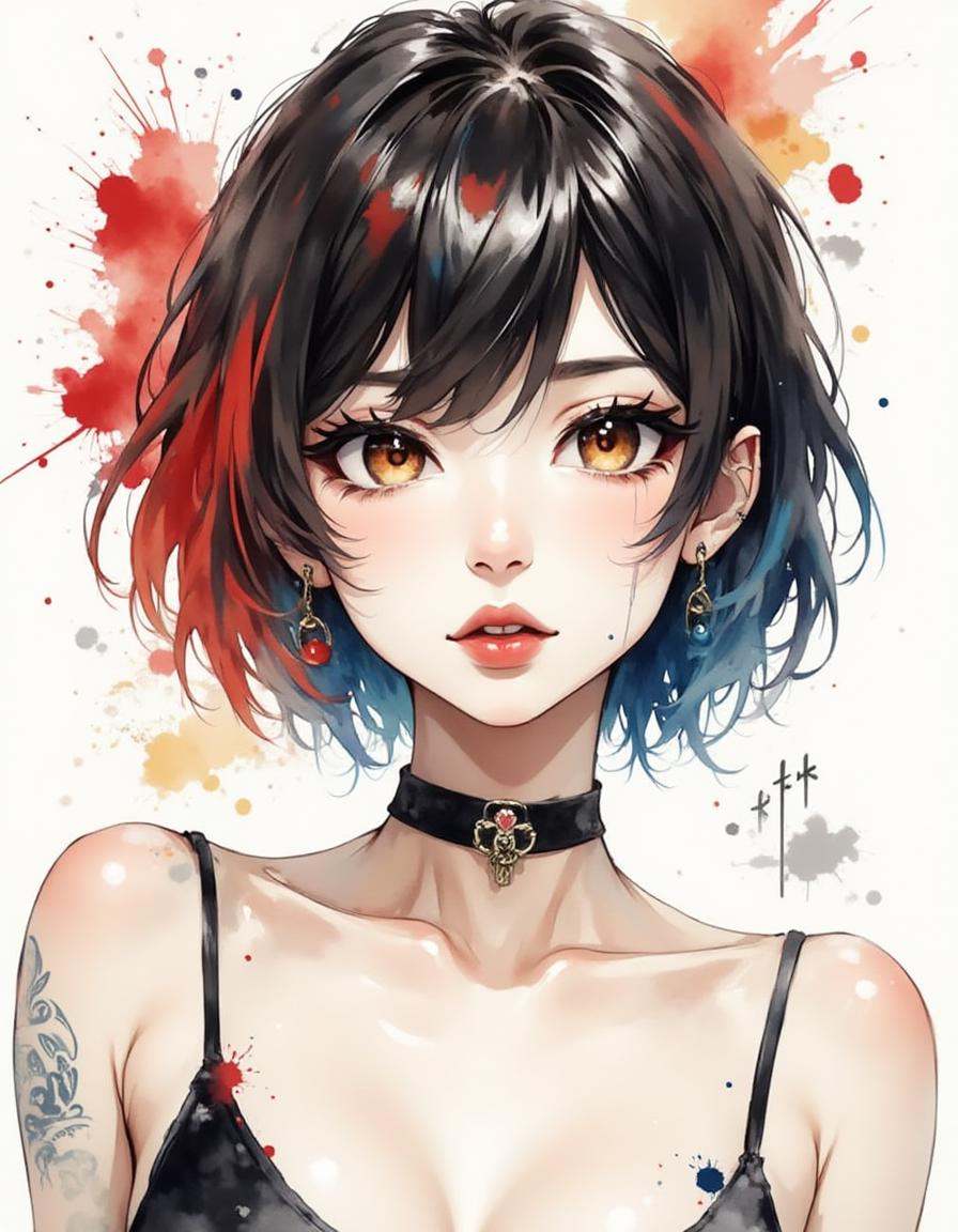 1girl,  solo,  looking at viewer on Tensor.Art