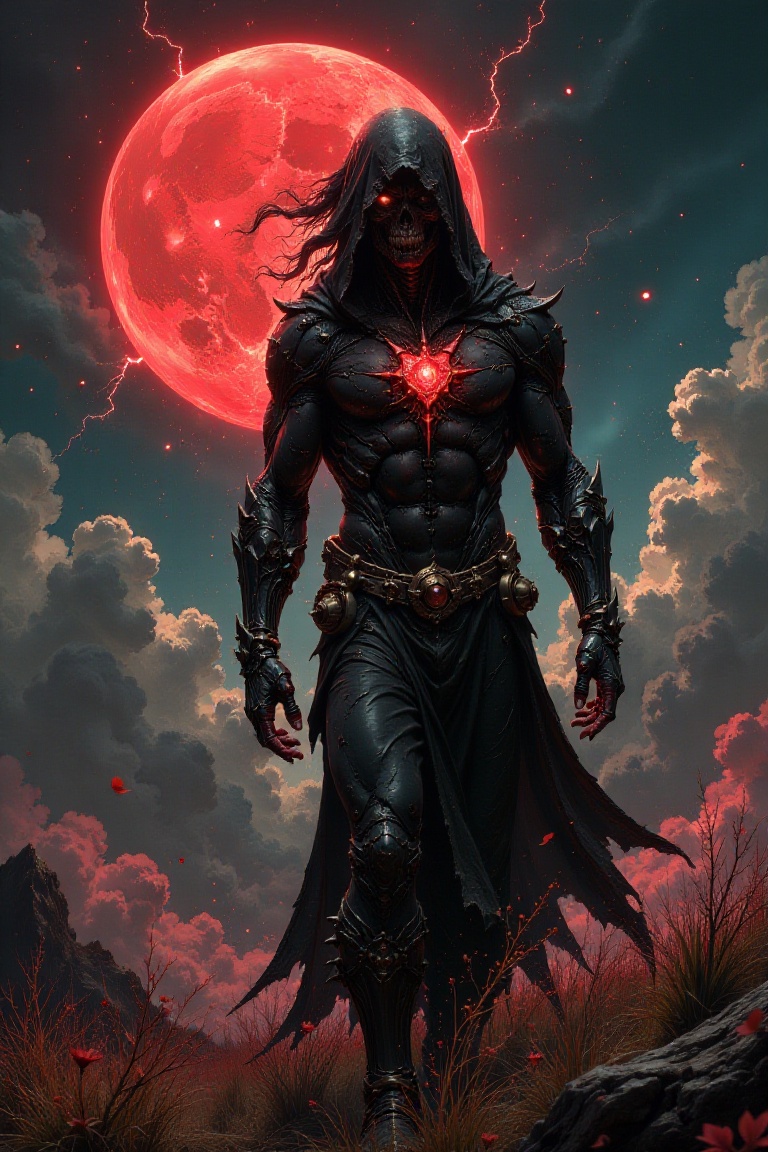 Illustration in the style of darksurrealist,  A mystic glowing mark,  dark and grotesque imagery on Tensor.Art