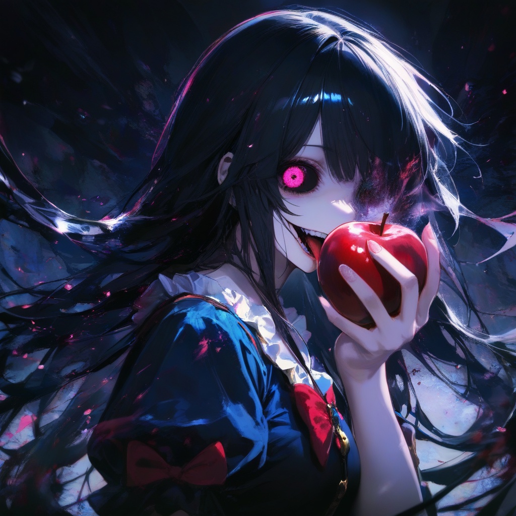 1girl,  solo,  black hair on Tensor.Art