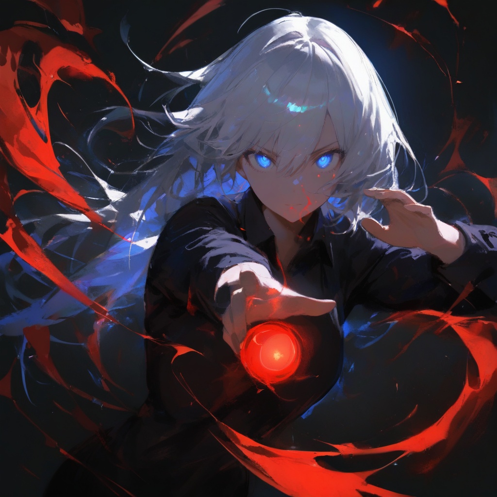 1girl,  solo,  blue eyes on Tensor.Art