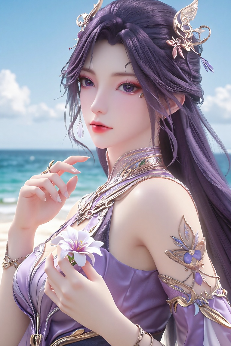 1girl,  solo,  long hair on Tensor.Art