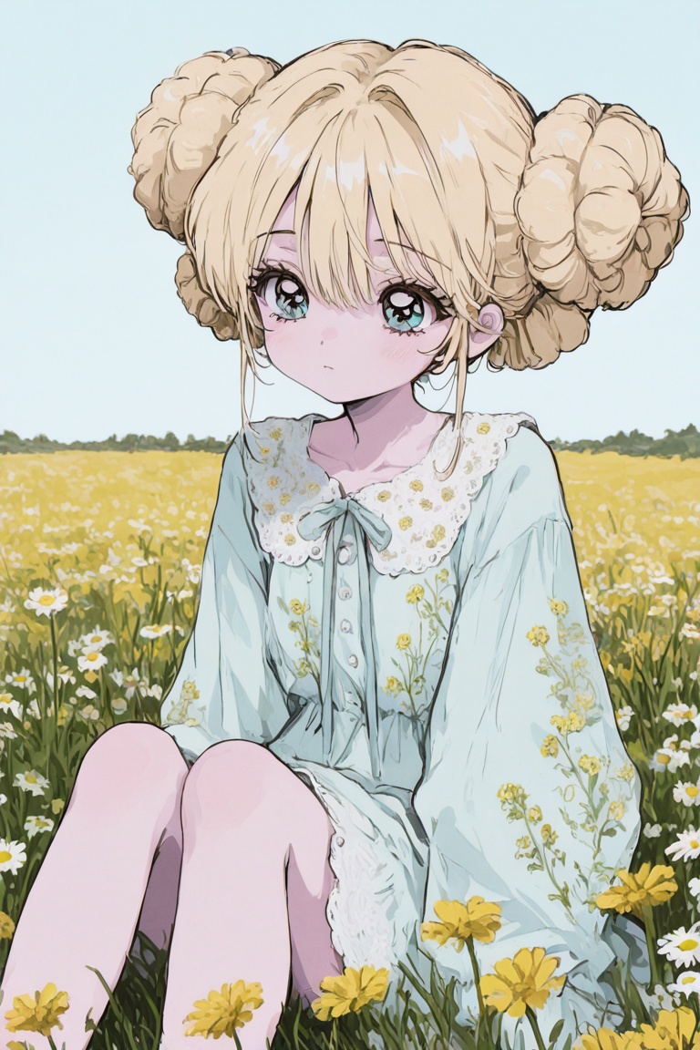 1girl,  close-up,  buttery blonde hair on Tensor.Art