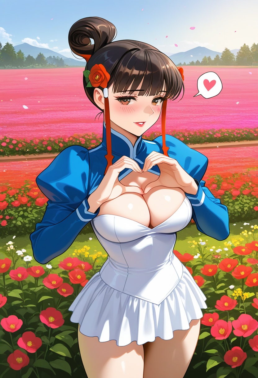 Misuzu,  black hair,  hair bun on Tensor.Art