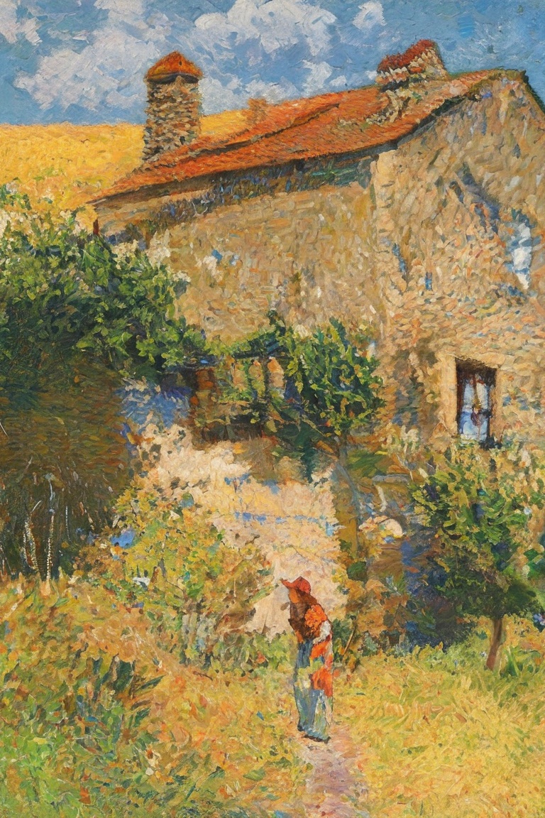 art by impressionism,  landscape,  scenery on Tensor.Art