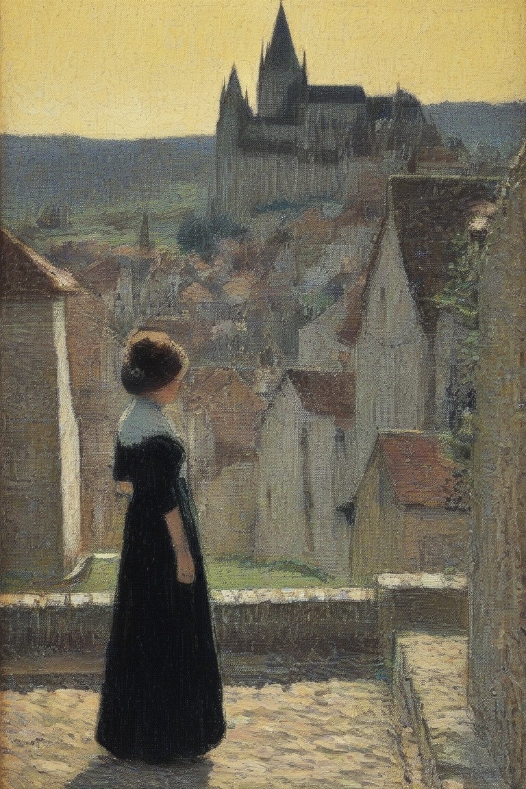 1girl,  portrait,  landscape on Tensor.Art