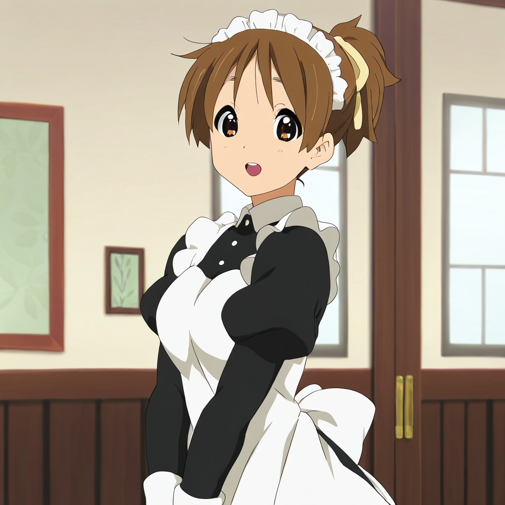 Hirasawa ui (K-ON!),  brown hair,  brown eyes on Tensor.Art
