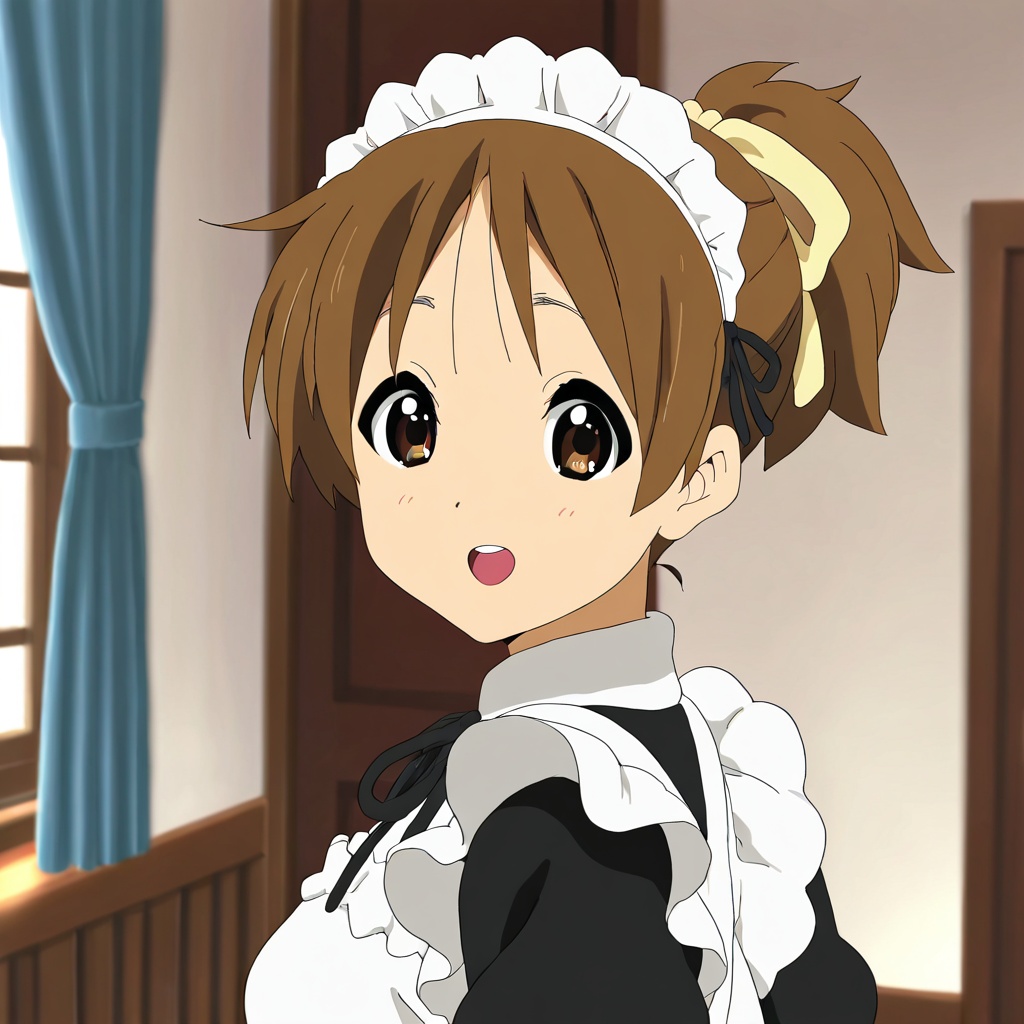 Hirasawa ui (K-ON!),  brown hair,  brown eyes on Tensor.Art