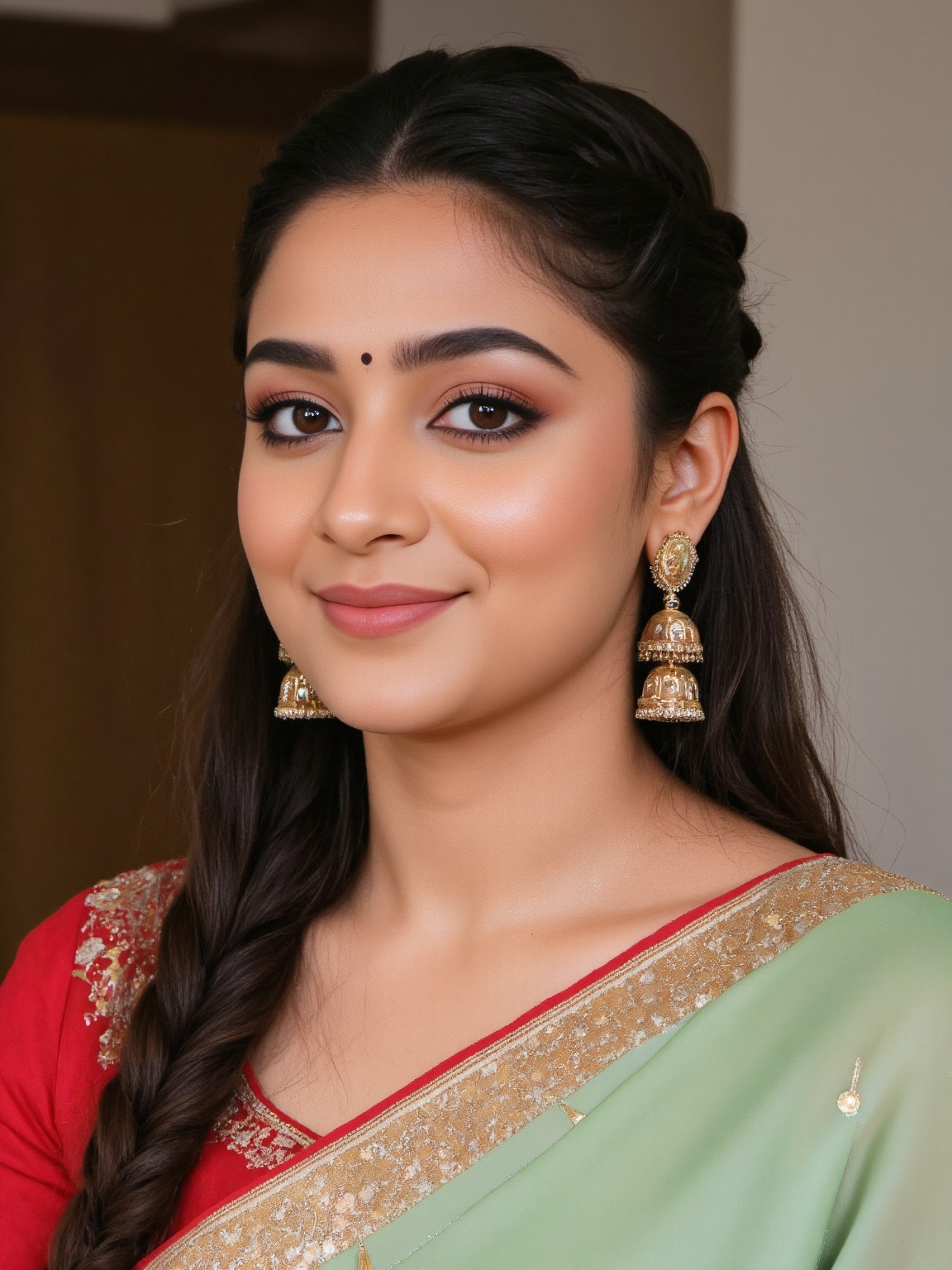 Face makeup,  glossy,  colorful blush on Tensor.Art