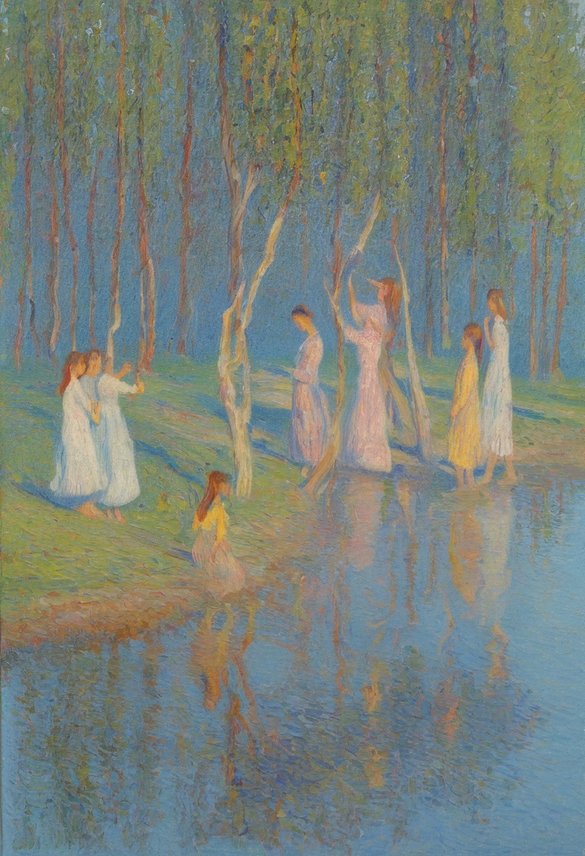 impressionism,  painting,  outdoor on Tensor.Art