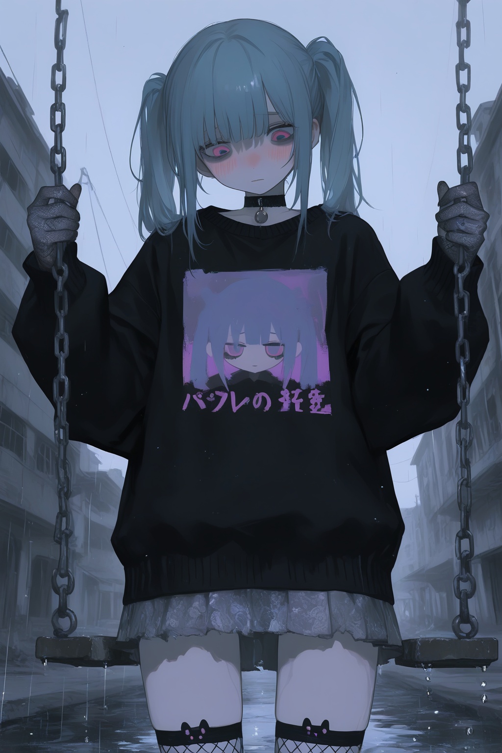 748cm,  solo,  melancholic aesthetic on Tensor.Art
