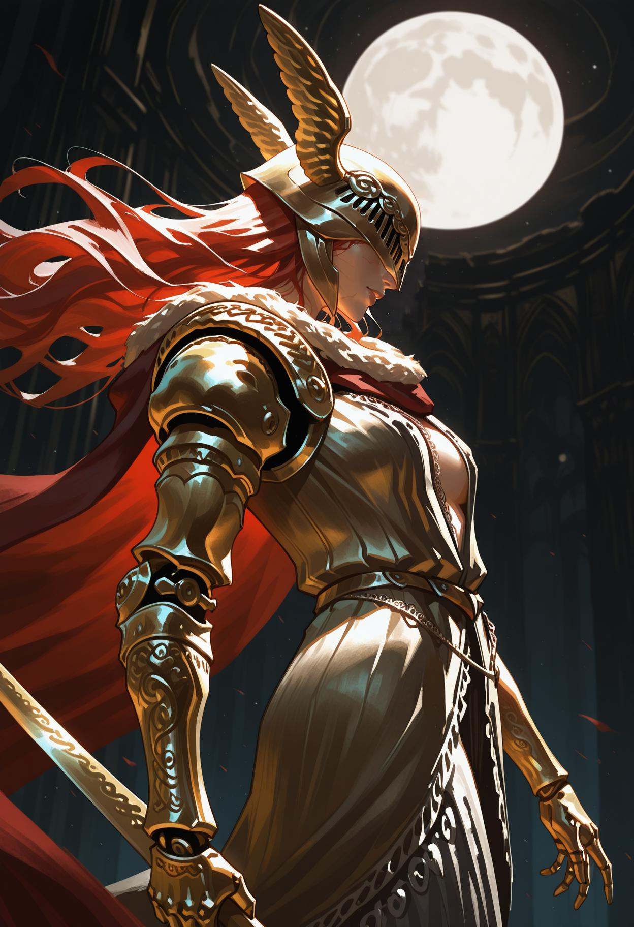 dyn4m1cs,  1girl,  malenia blade of miquella on Tensor.Art