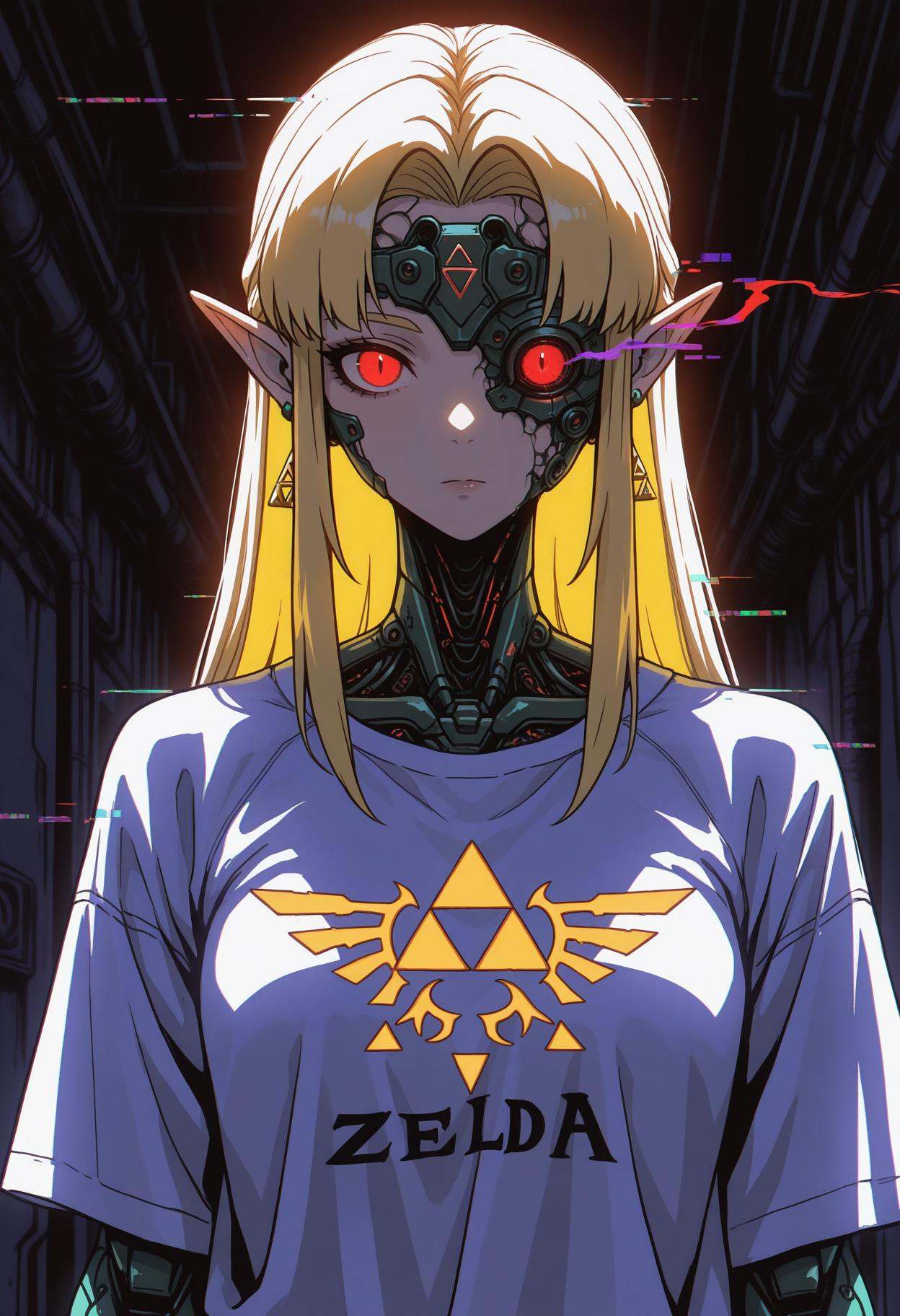 n30n01r,  glowing,  pointy ears on Tensor.Art