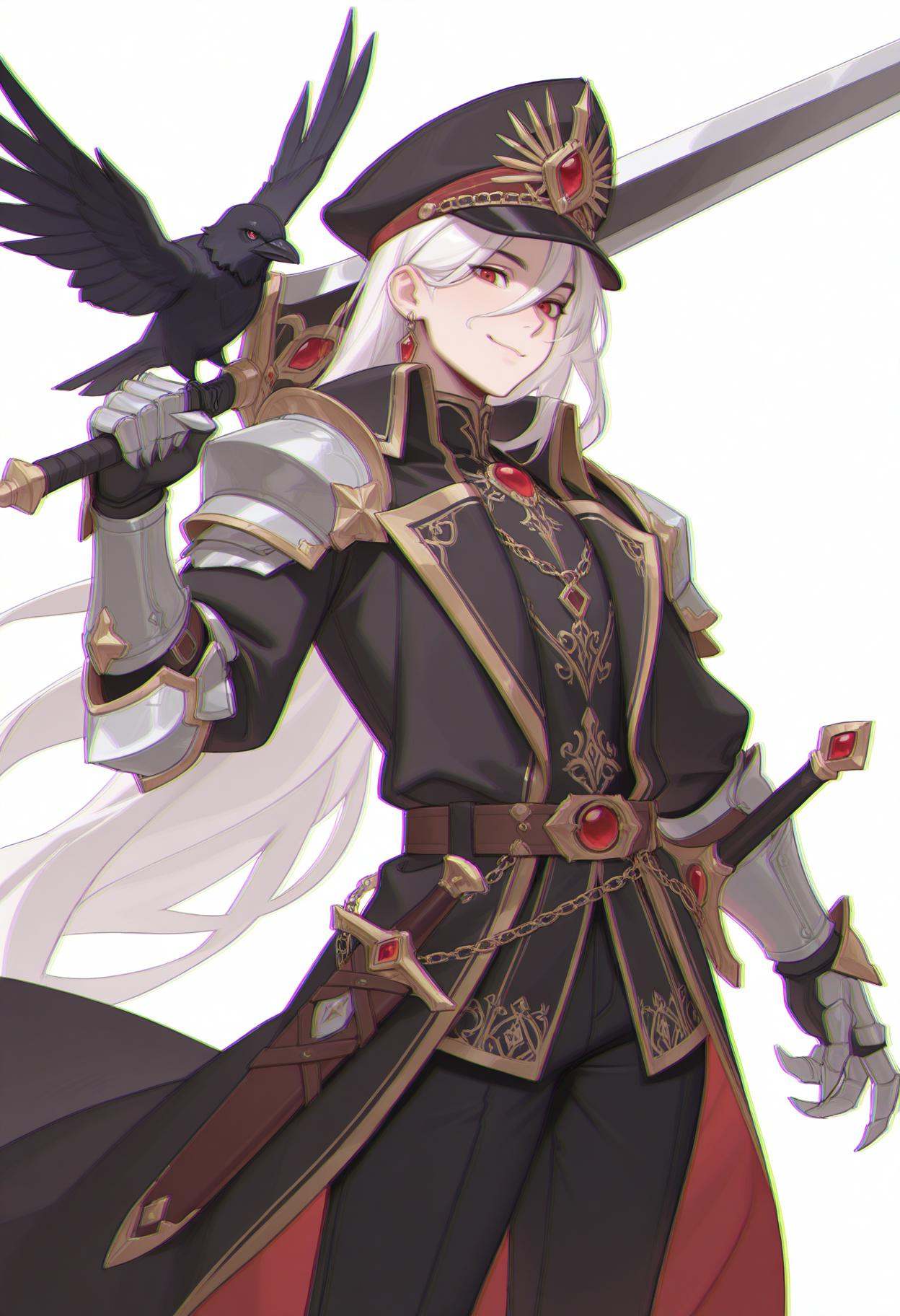 p0pfy,  weapon,  1boy on Tensor.Art