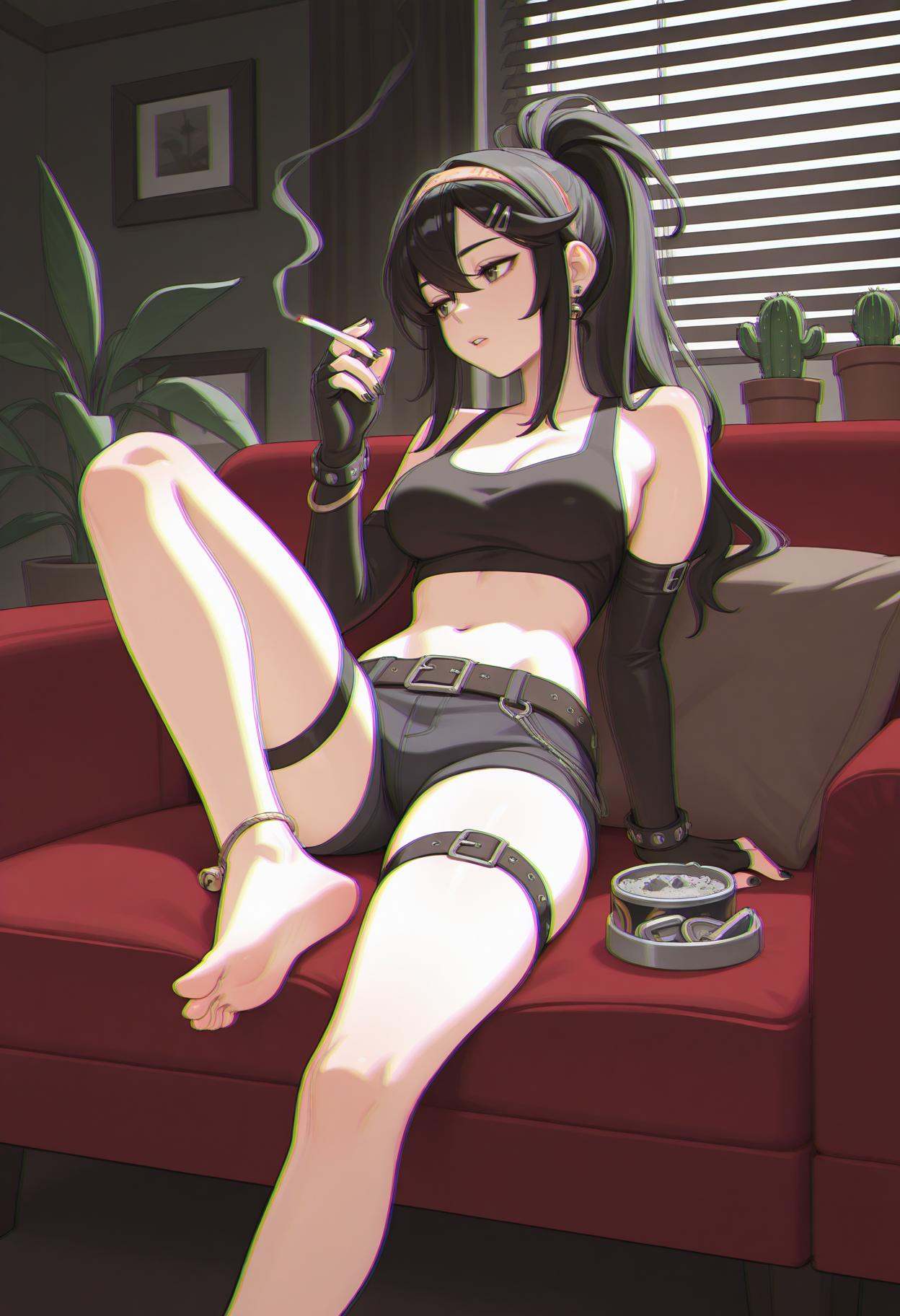 p0pfy,  jewelry,  barefoot on Tensor.Art