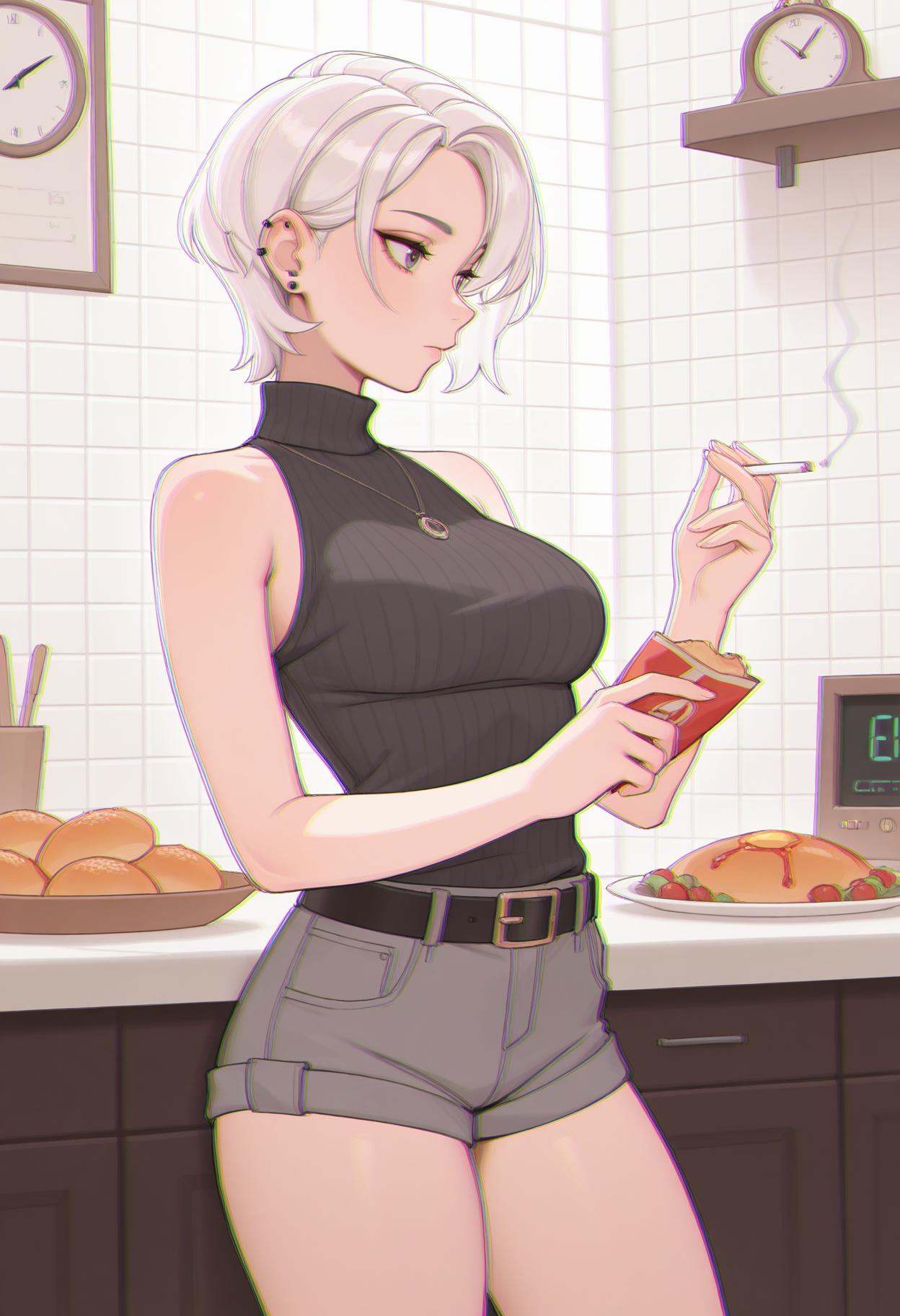 p0pfy,  1girl,  jewelry on Tensor.Art