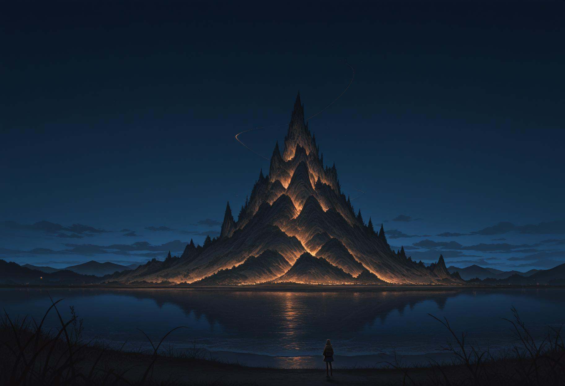 an1hu4,  scenery,  night on Tensor.Art