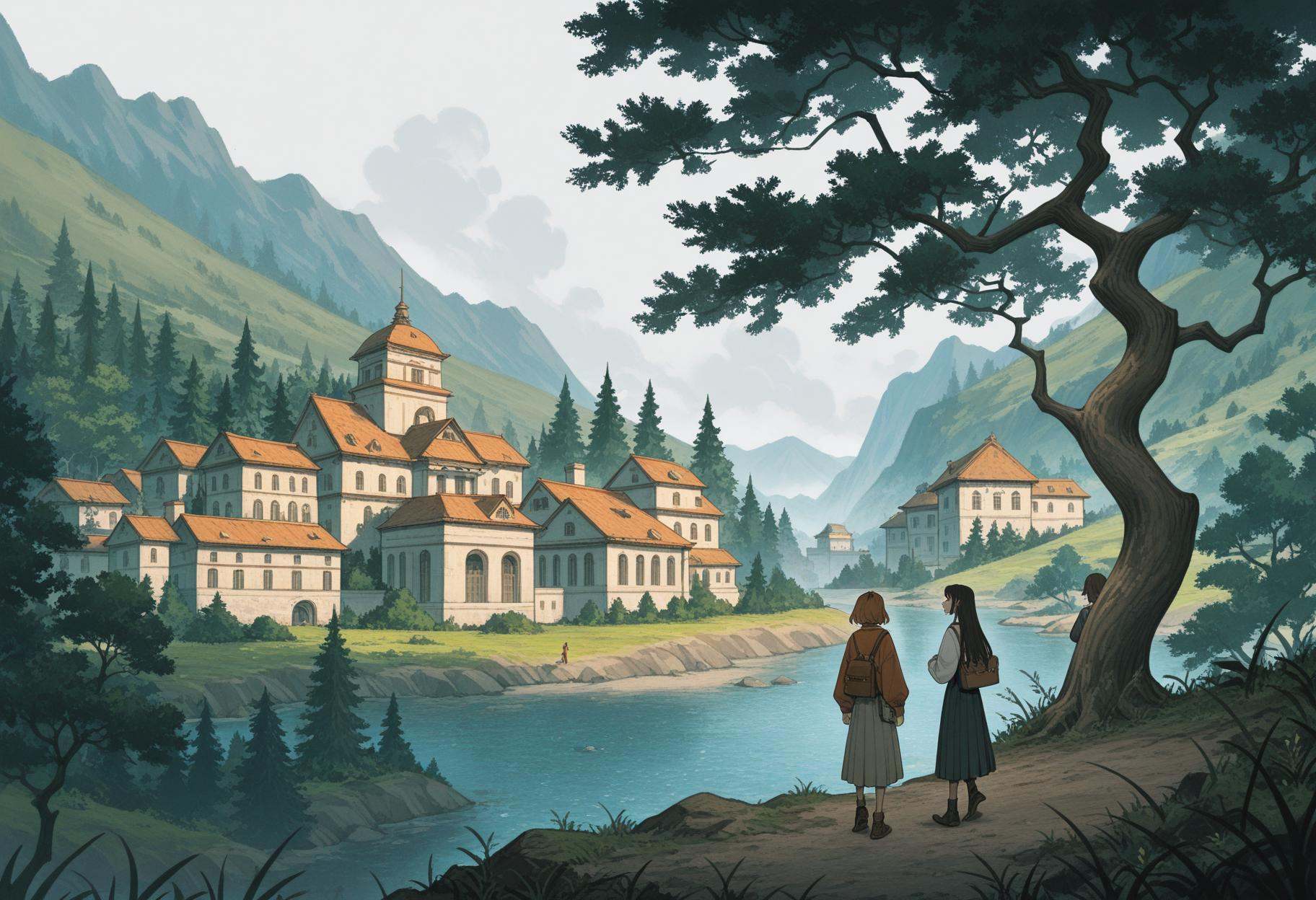an1hu4,  scenery,  tree on Tensor.Art