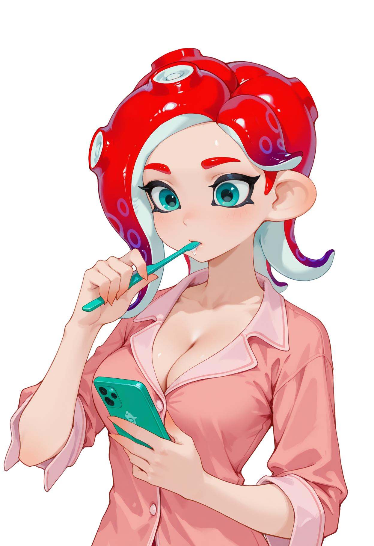 dr3adsp1re,  1girl,  tentacle hair on Tensor.Art