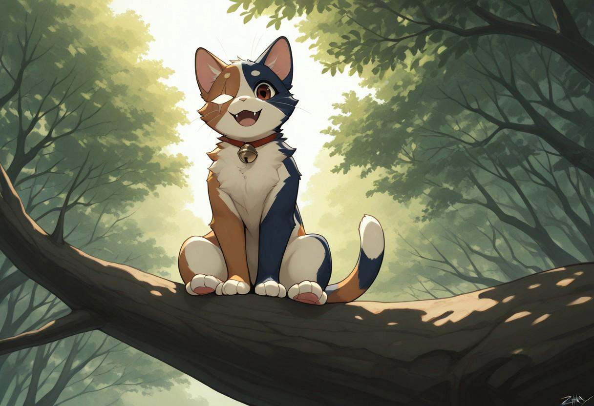 Z4ckary911,  1boy,  (calico cat on Tensor.Art
